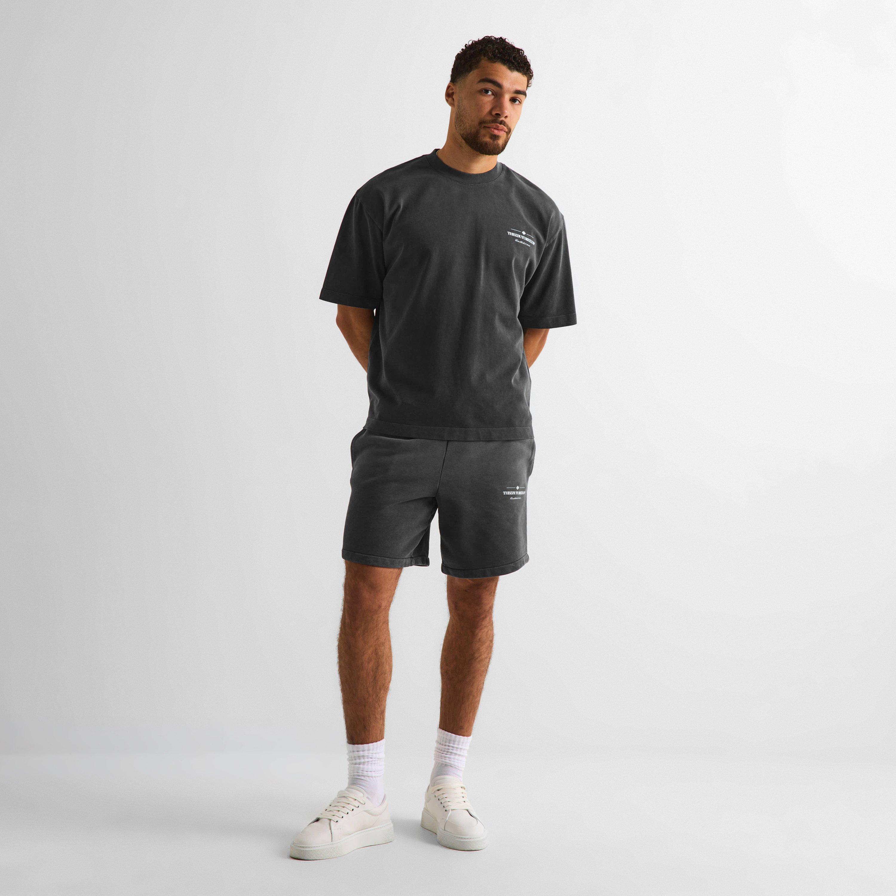 Black - The Couture Club - Men's Oversized T-Shirt - 5