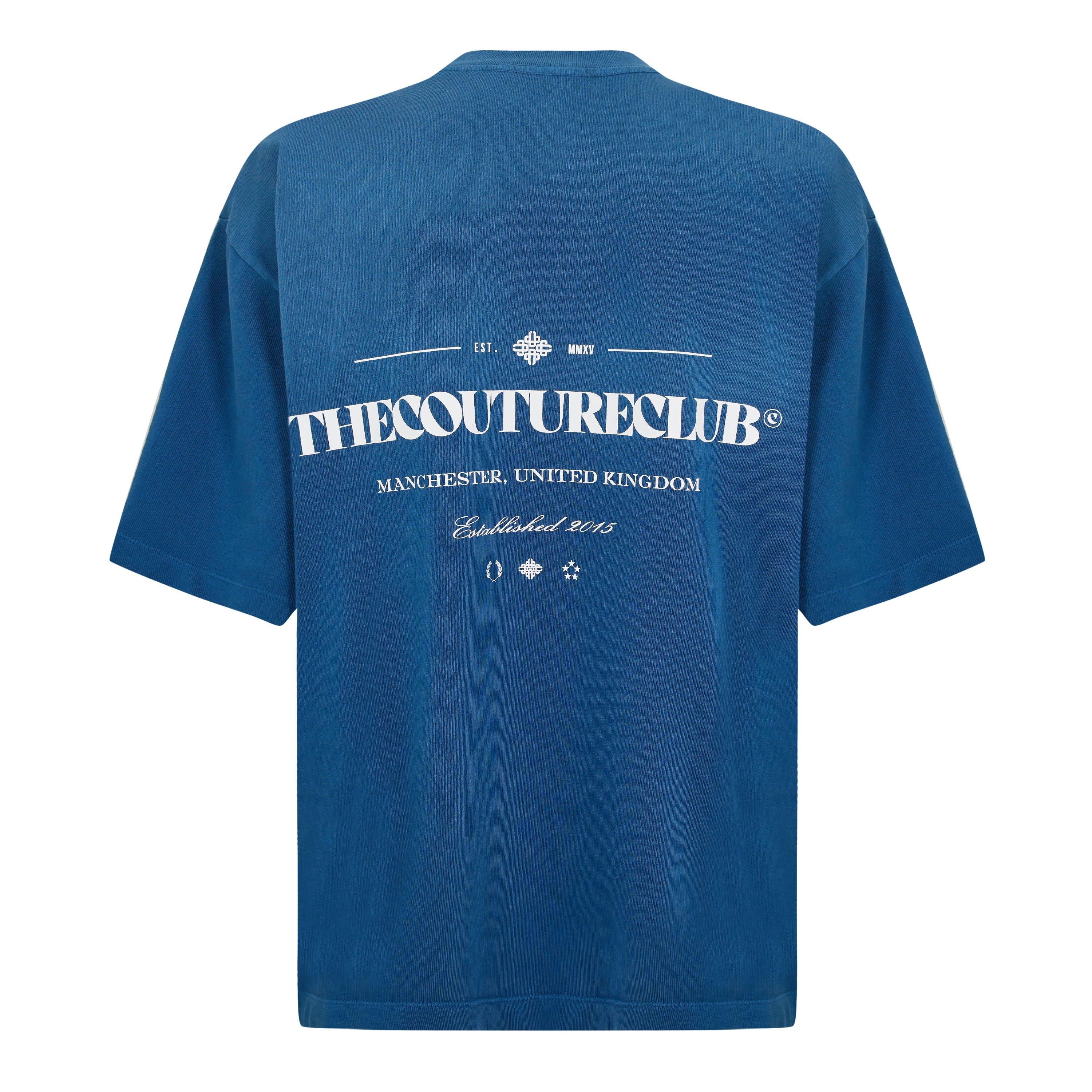 Cobalt - The Couture Club - Men's Oversized T-Shirt - 2