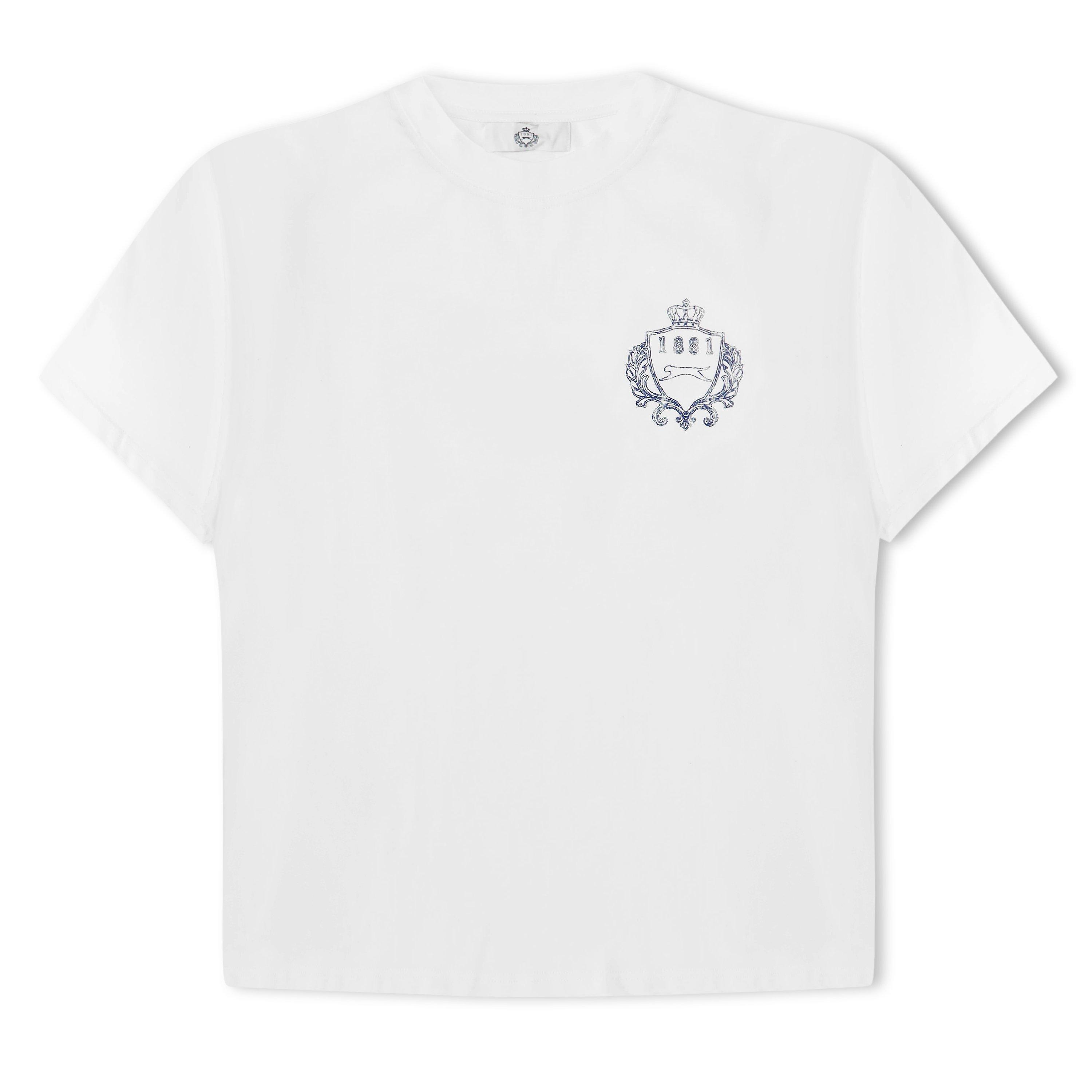 White - Slazenger Off-Court - Mens Off-Court Emblem T-Shirt - 1