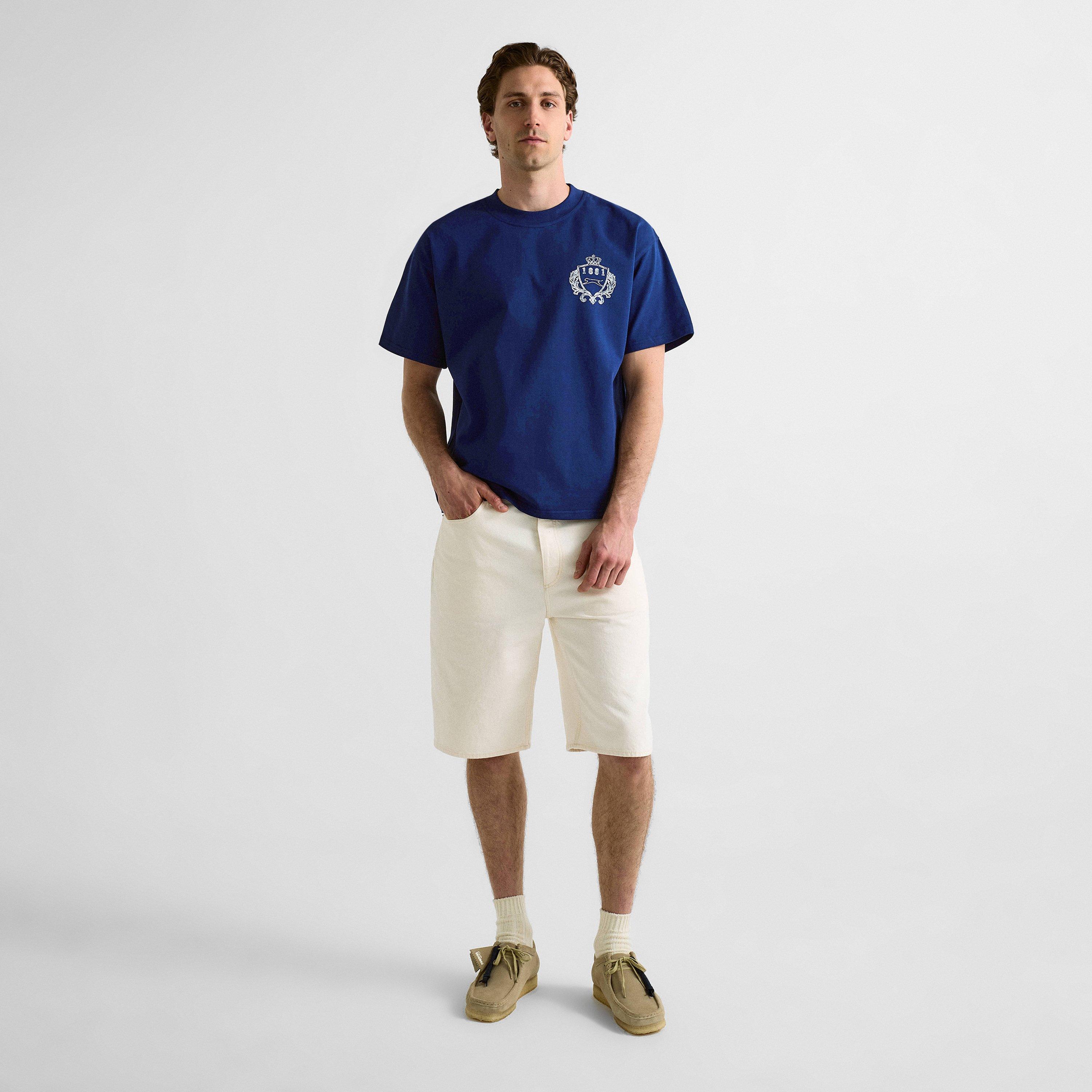 Blue - Slazenger Off-Court - Mens Off-Court Emblem T-Shirt - 6