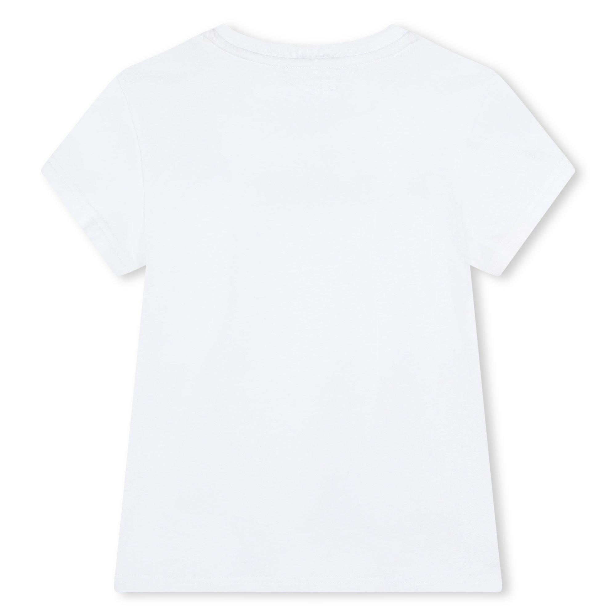 Hvid 10P - DKNY - Kids' Logo Regular Fit T-Shirt - 2