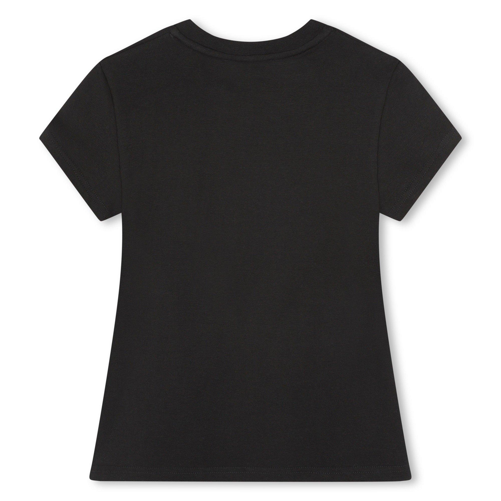 Black 09B - DKNY - Kids' Logo T-Shirt - 2