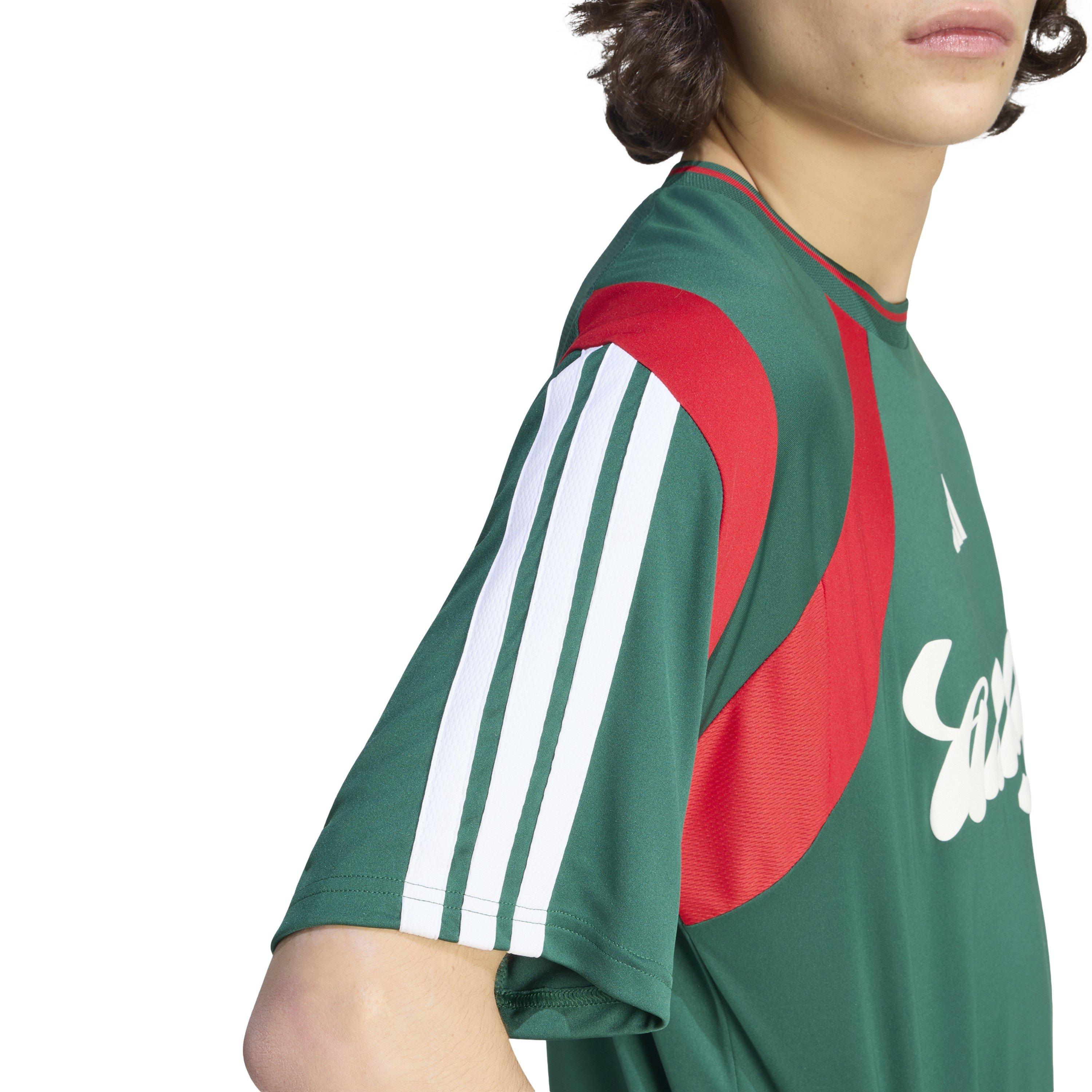 Green/Scarlet - adidas - Men's T-Shirt - 5