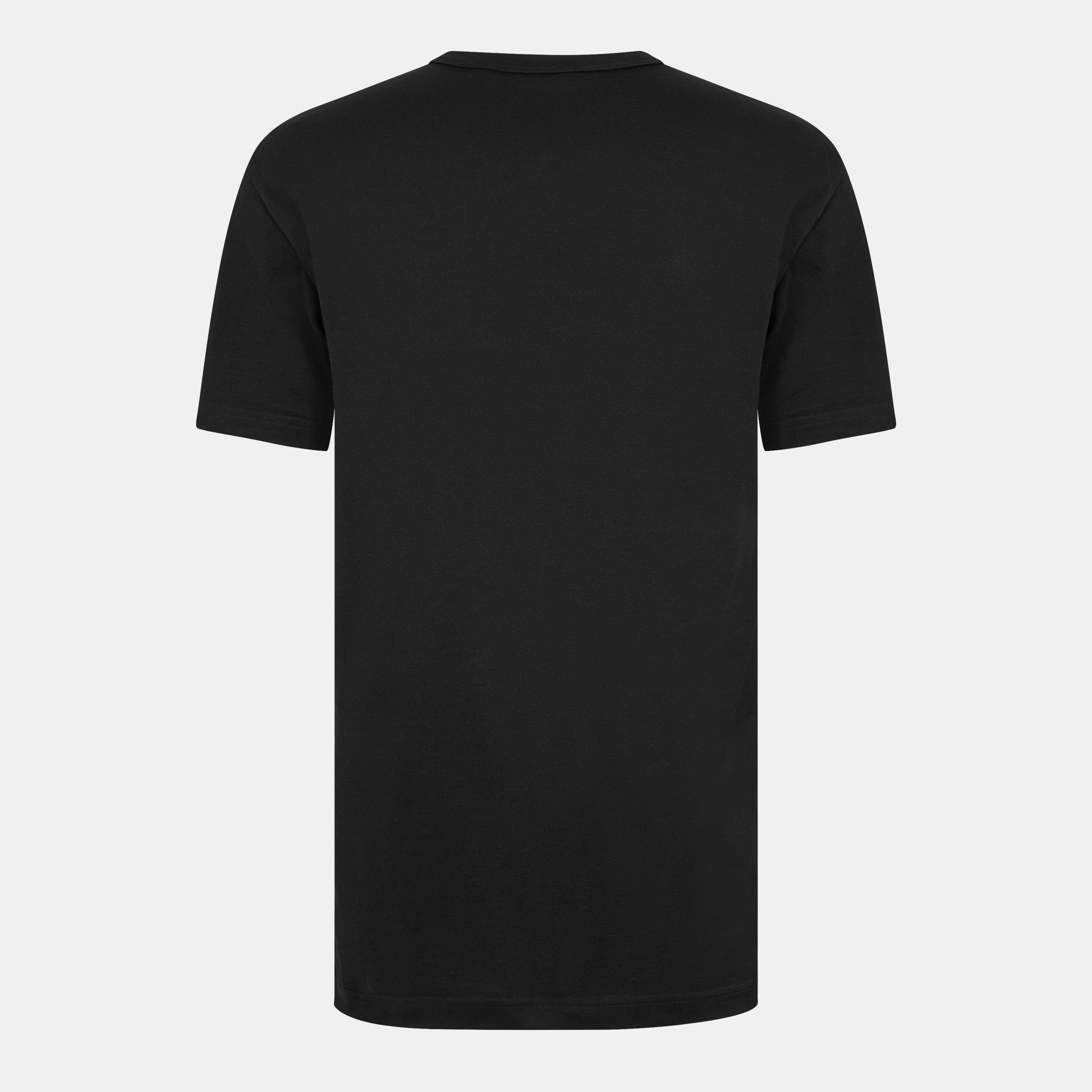 Black - Dolce and Gabbana - Men's Crest T-Shirt - 2