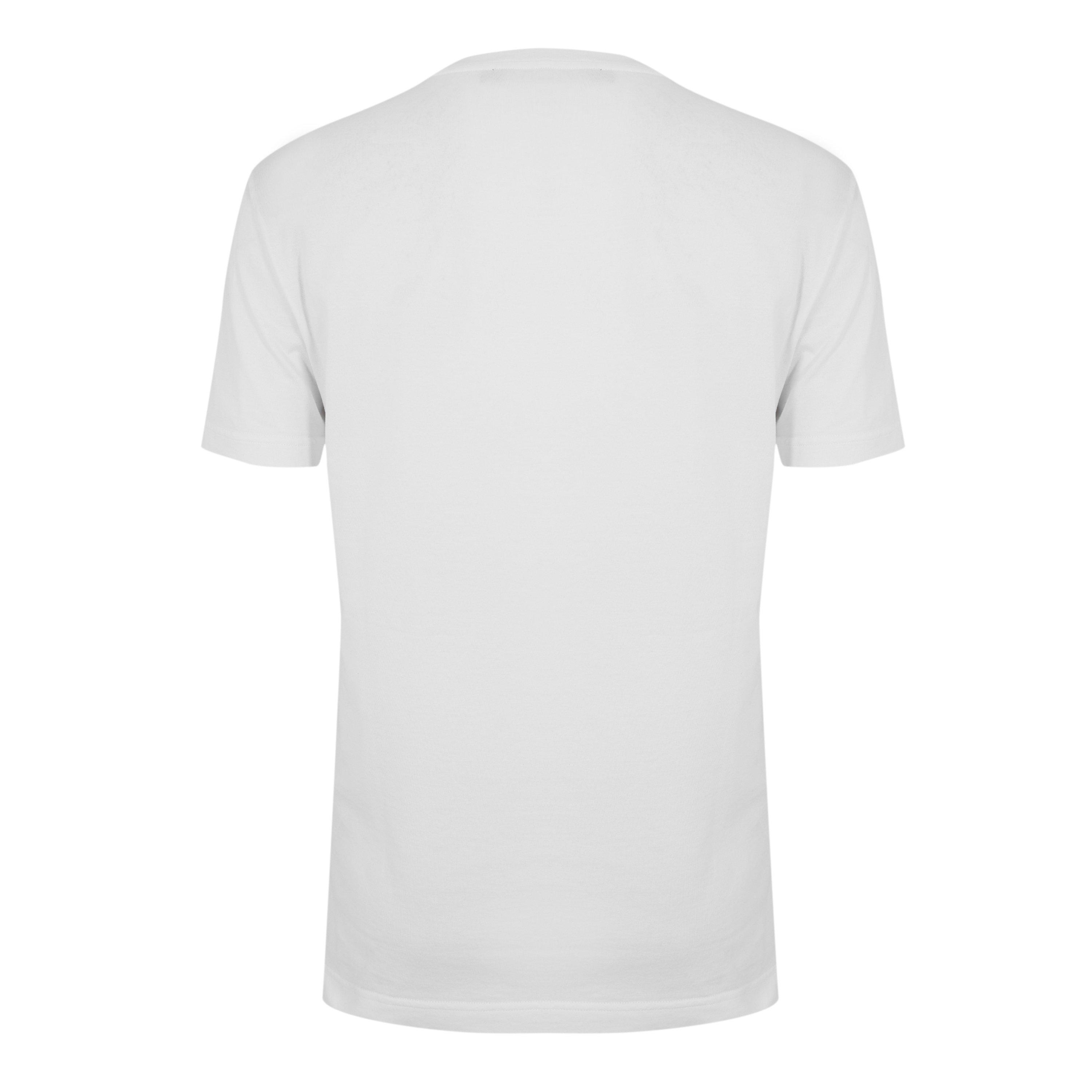 White - Dolce and Gabbana - Men's Logo Milano T-Shirt - 2