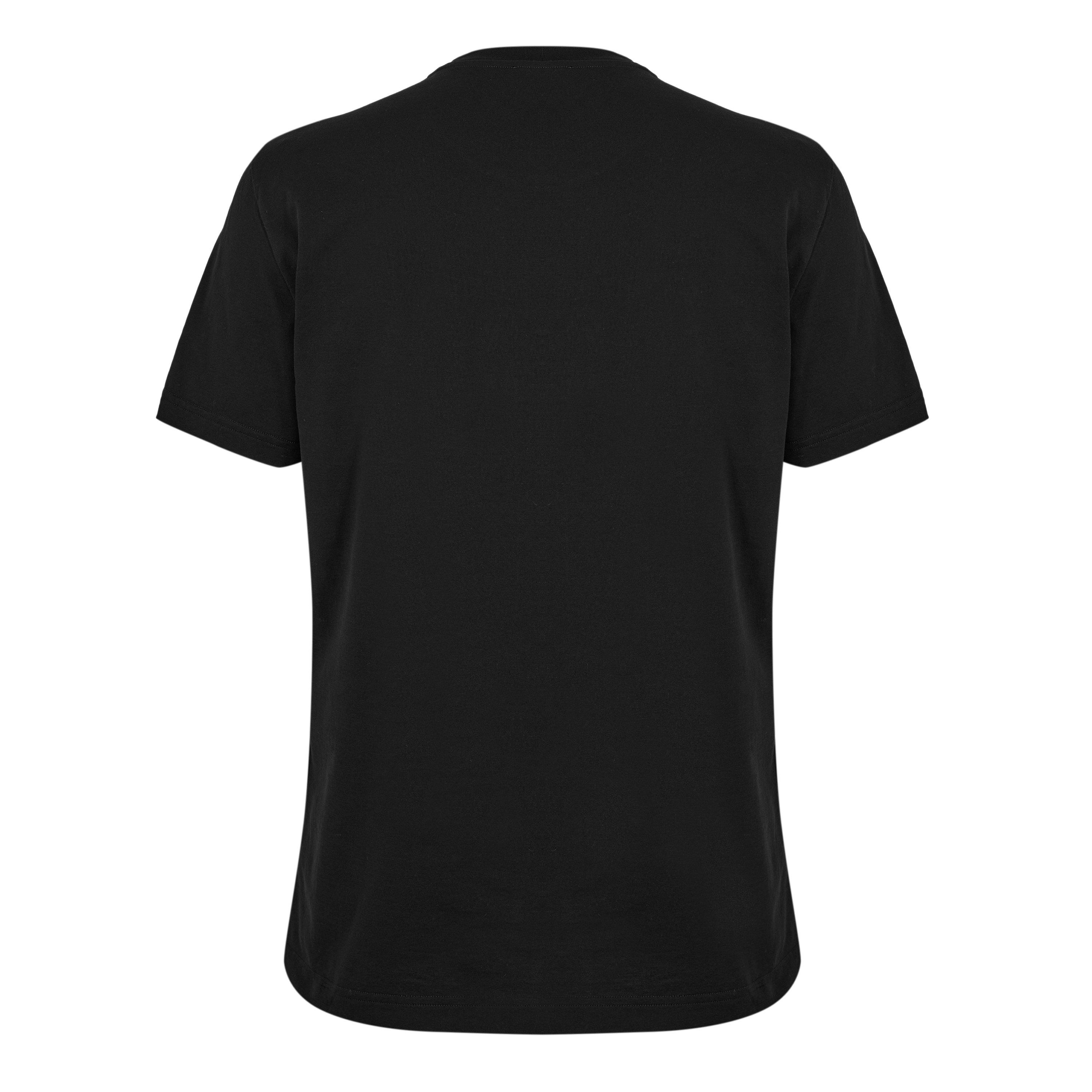 Black - Dolce and Gabbana - DG Logo Milano Tee Sn61 - 2