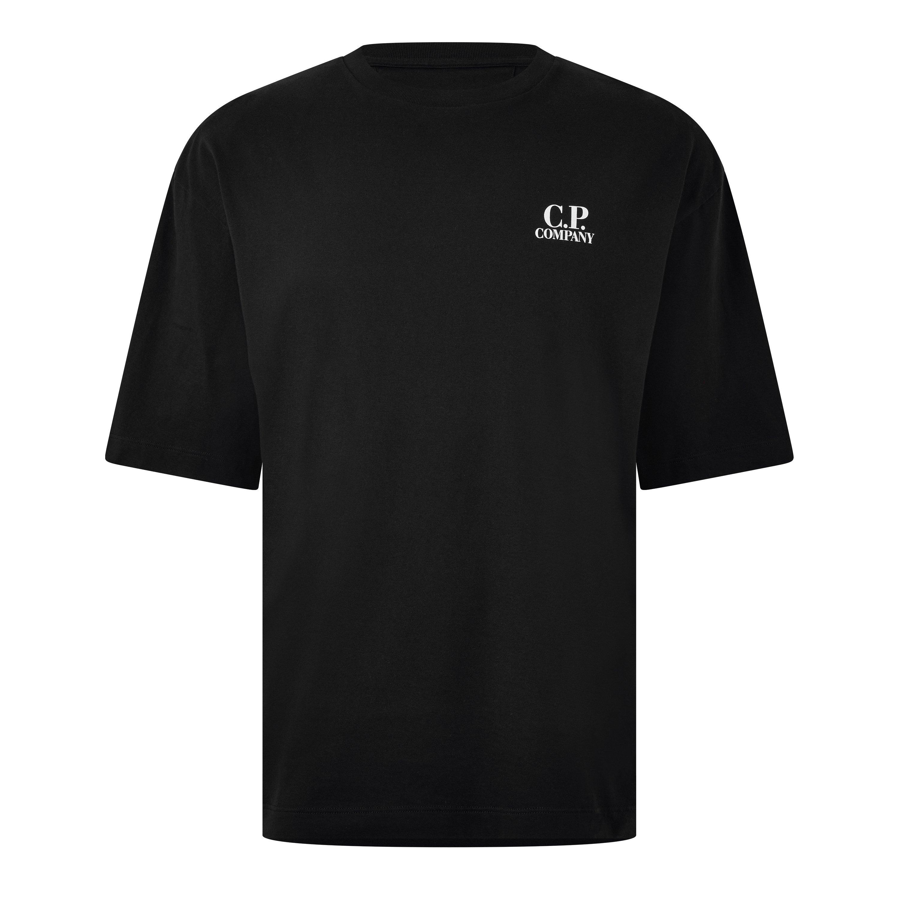 Cp Company Men's T-Shirt - Black 999 - 3XL (56)