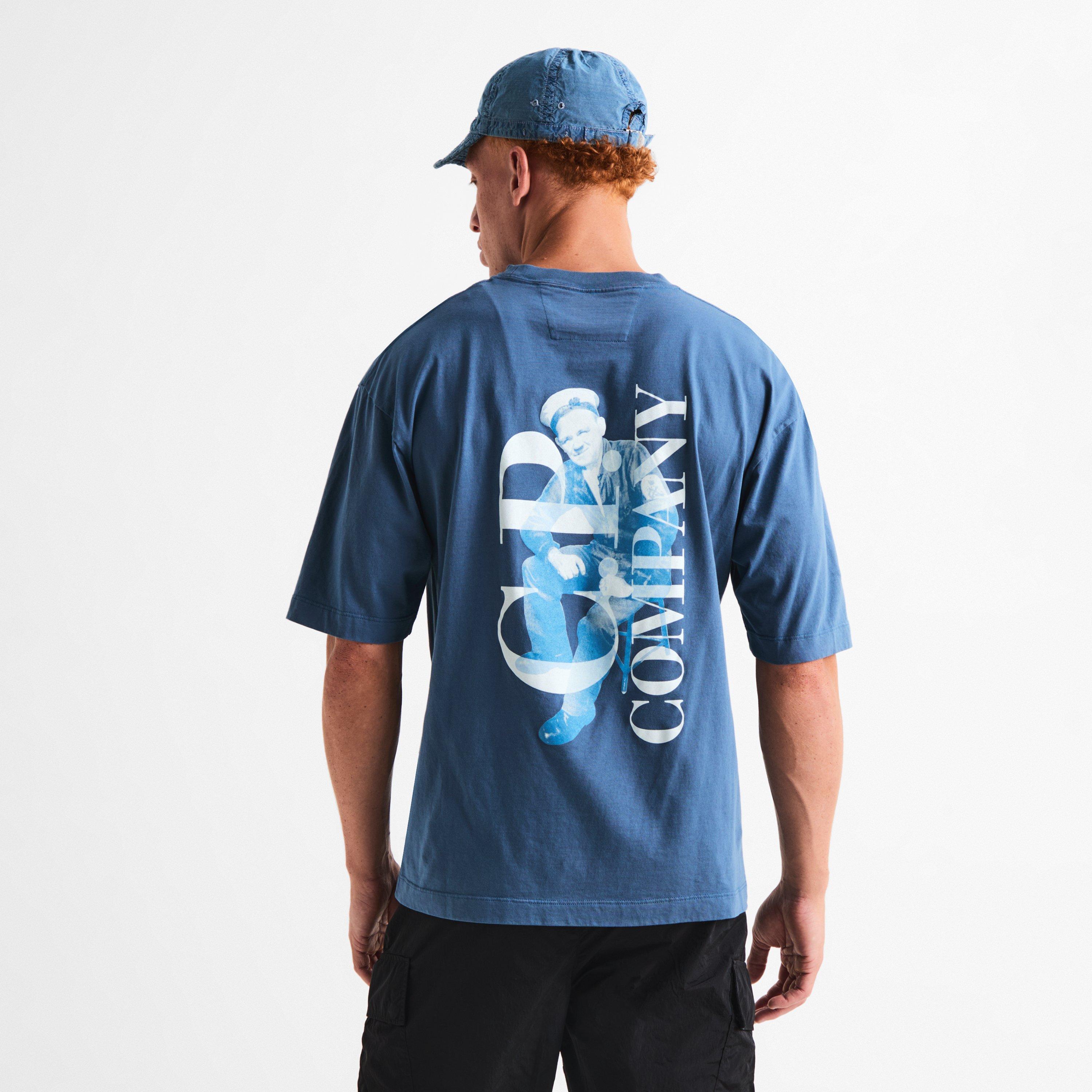 Orion Blue 871 - CP Company - Men's T-Shirt - 4