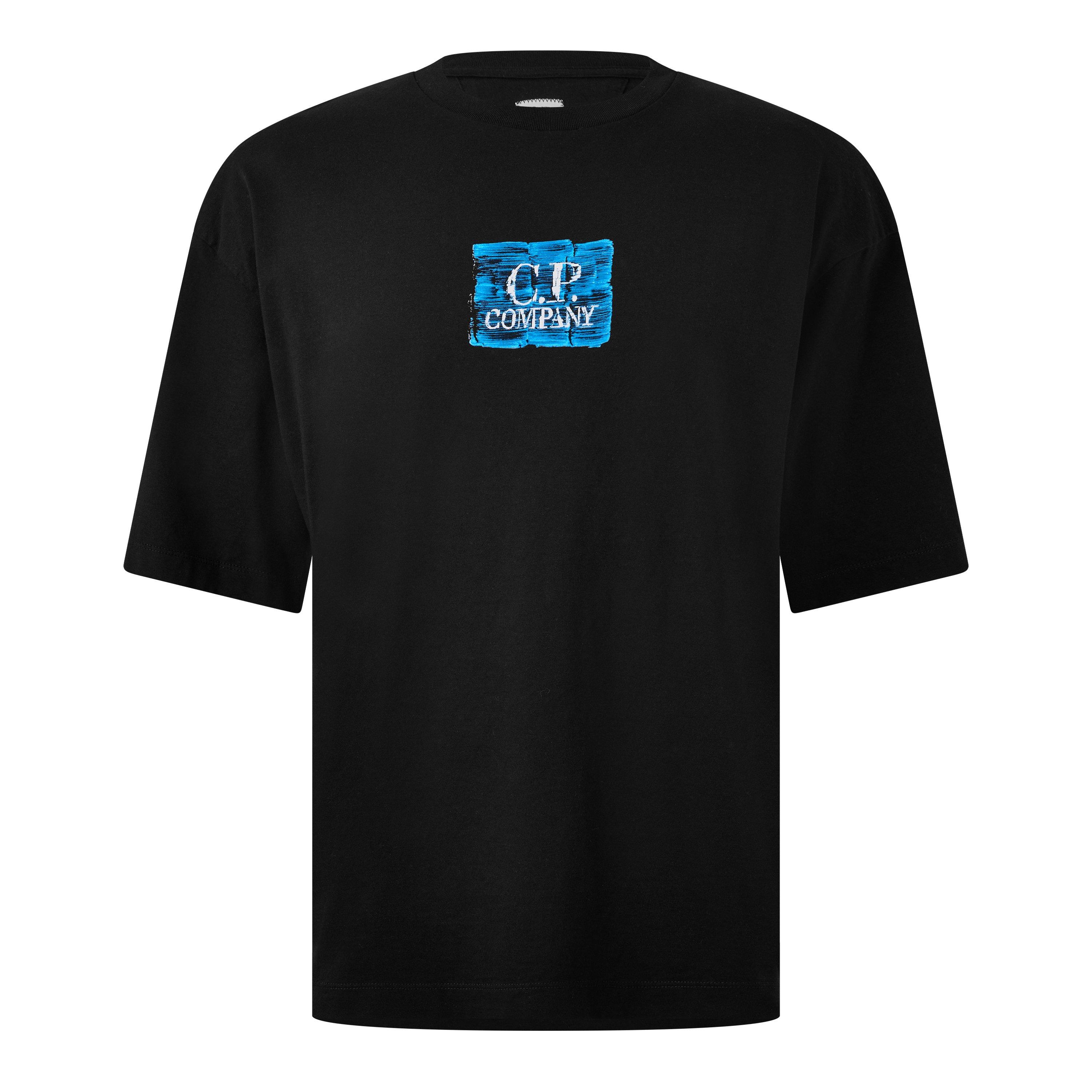 Cp Company Men's T-Shirt - Black 999 - 3XL (56)