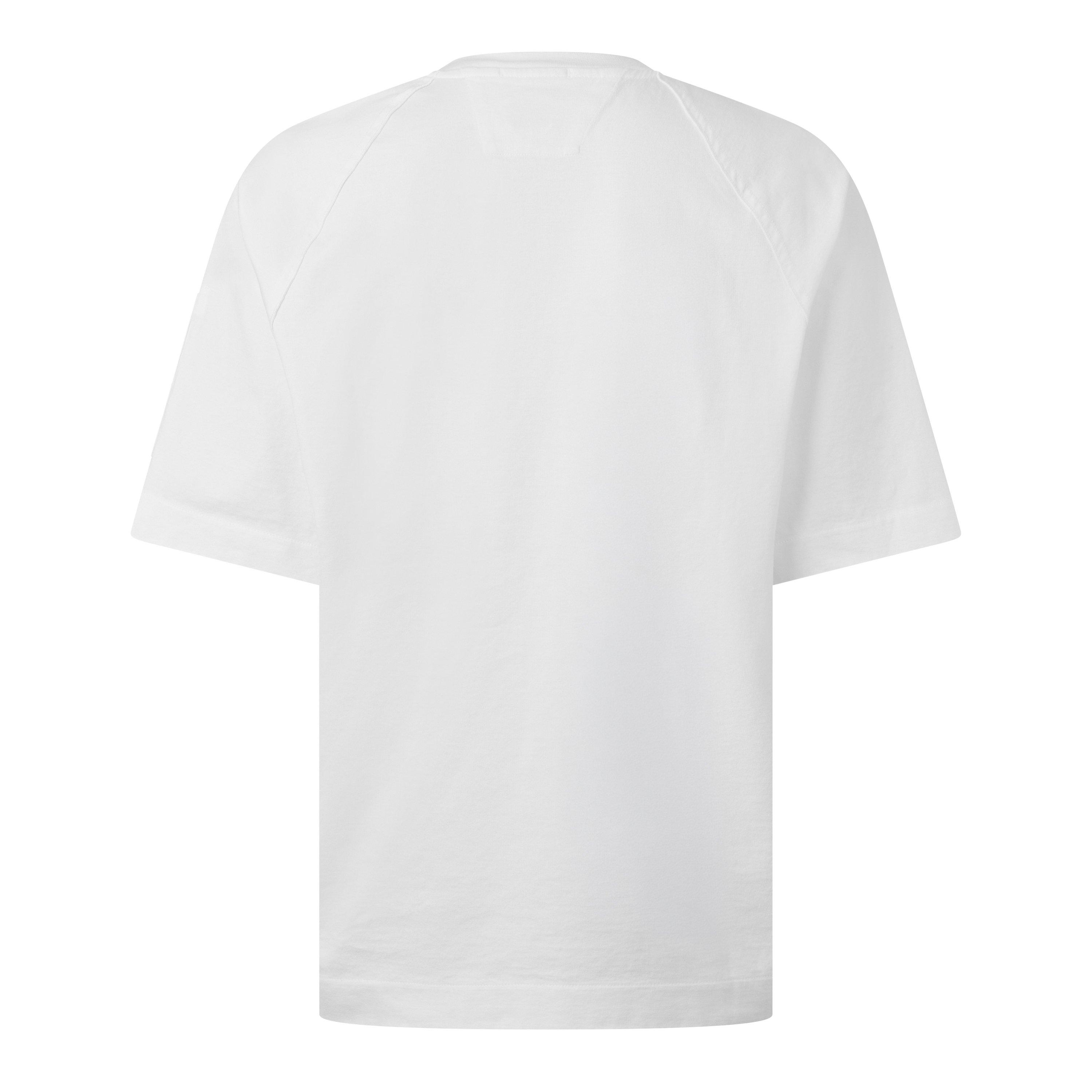 Gauze White 103 - CP Company - Men's T-Shirt - 2