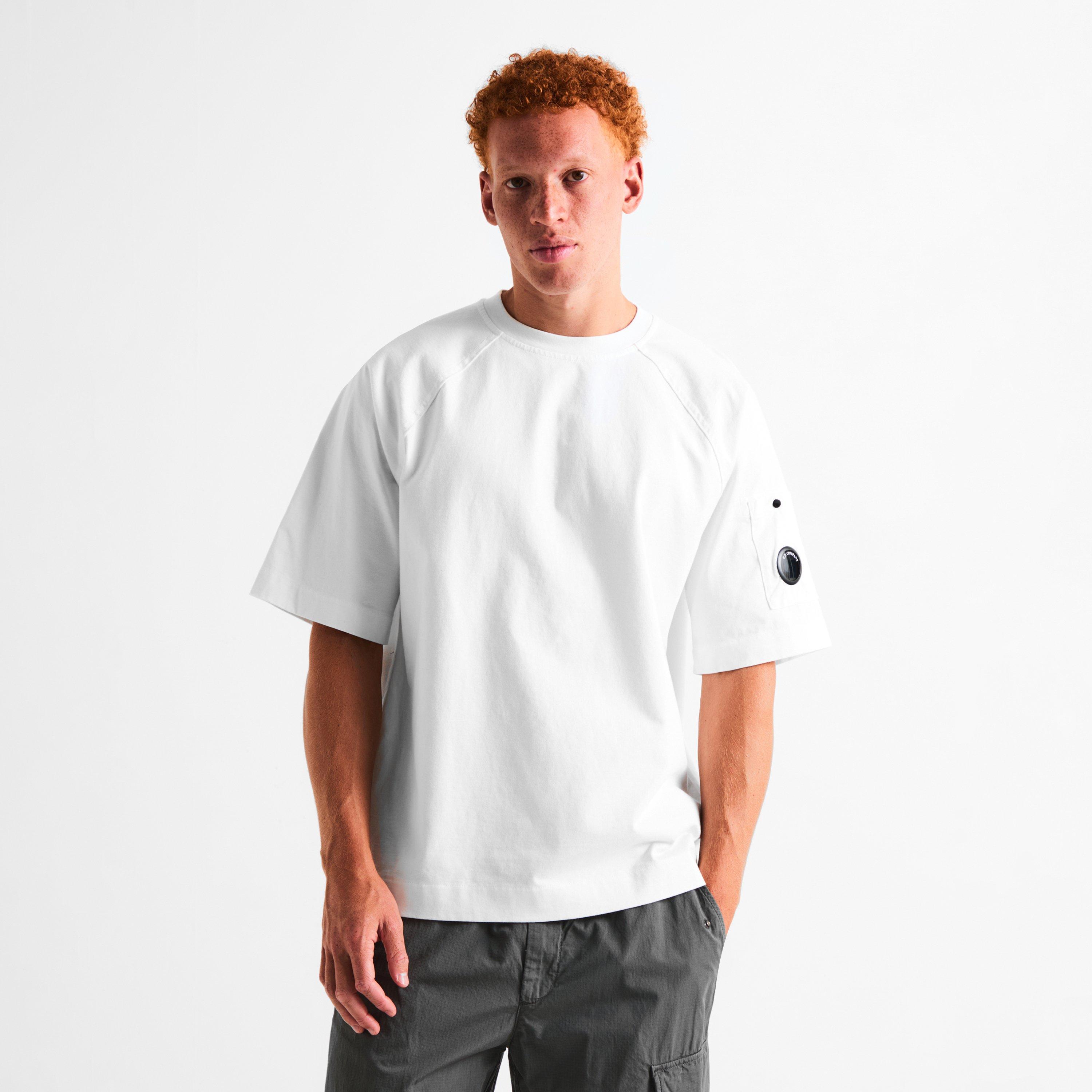 Gauze White 103 - CP Company - Men's T-Shirt - 3