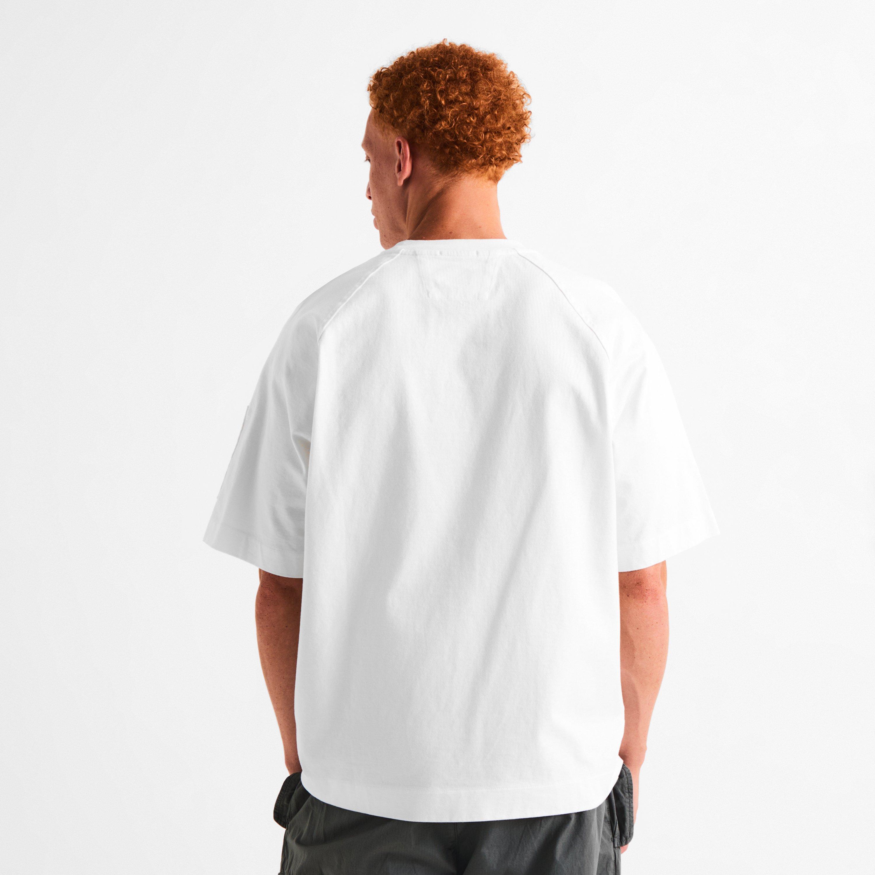 Gauze White 103 - CP Company - Men's T-Shirt - 4