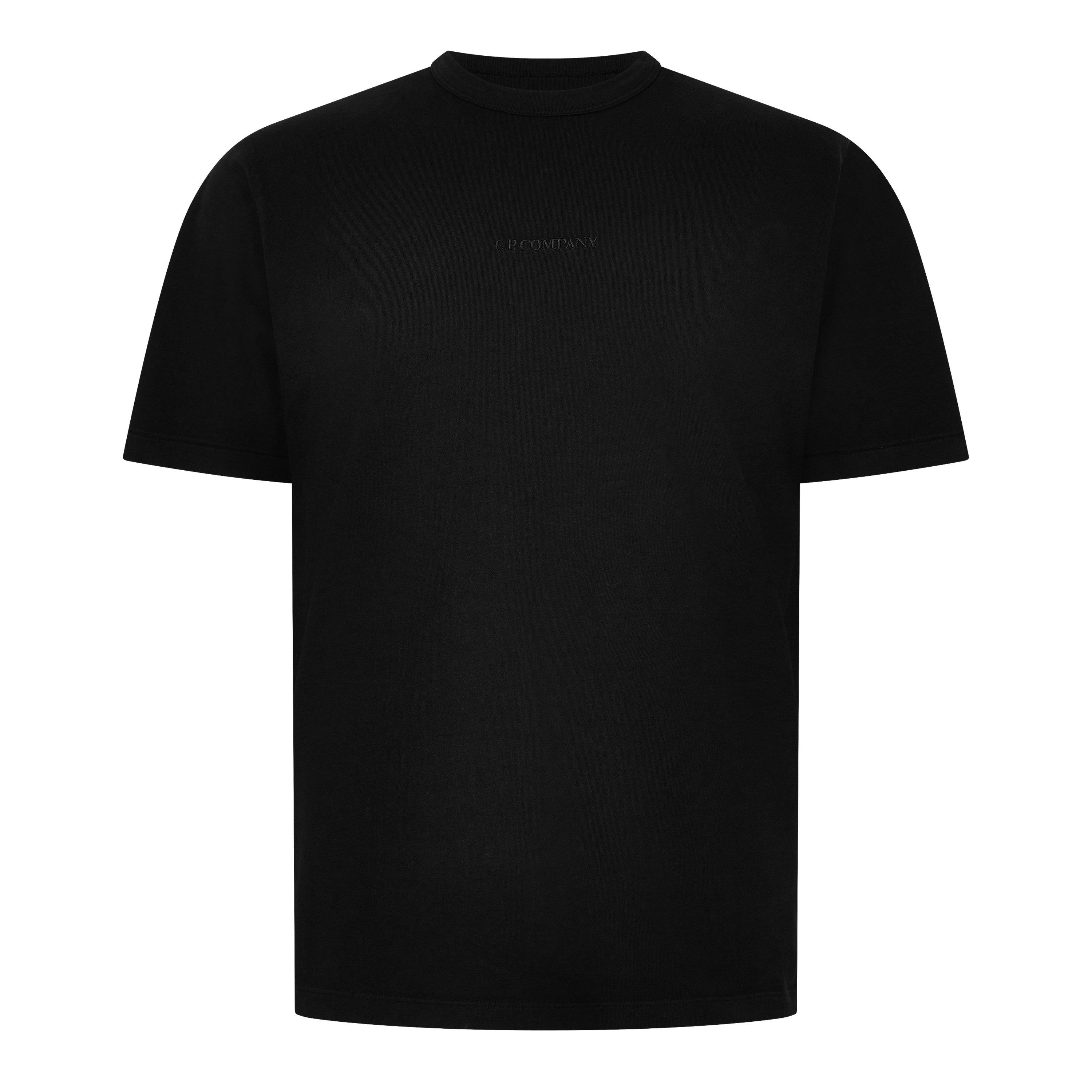 CP Company Men's T-Shirt - Black 999 - Size S (46)