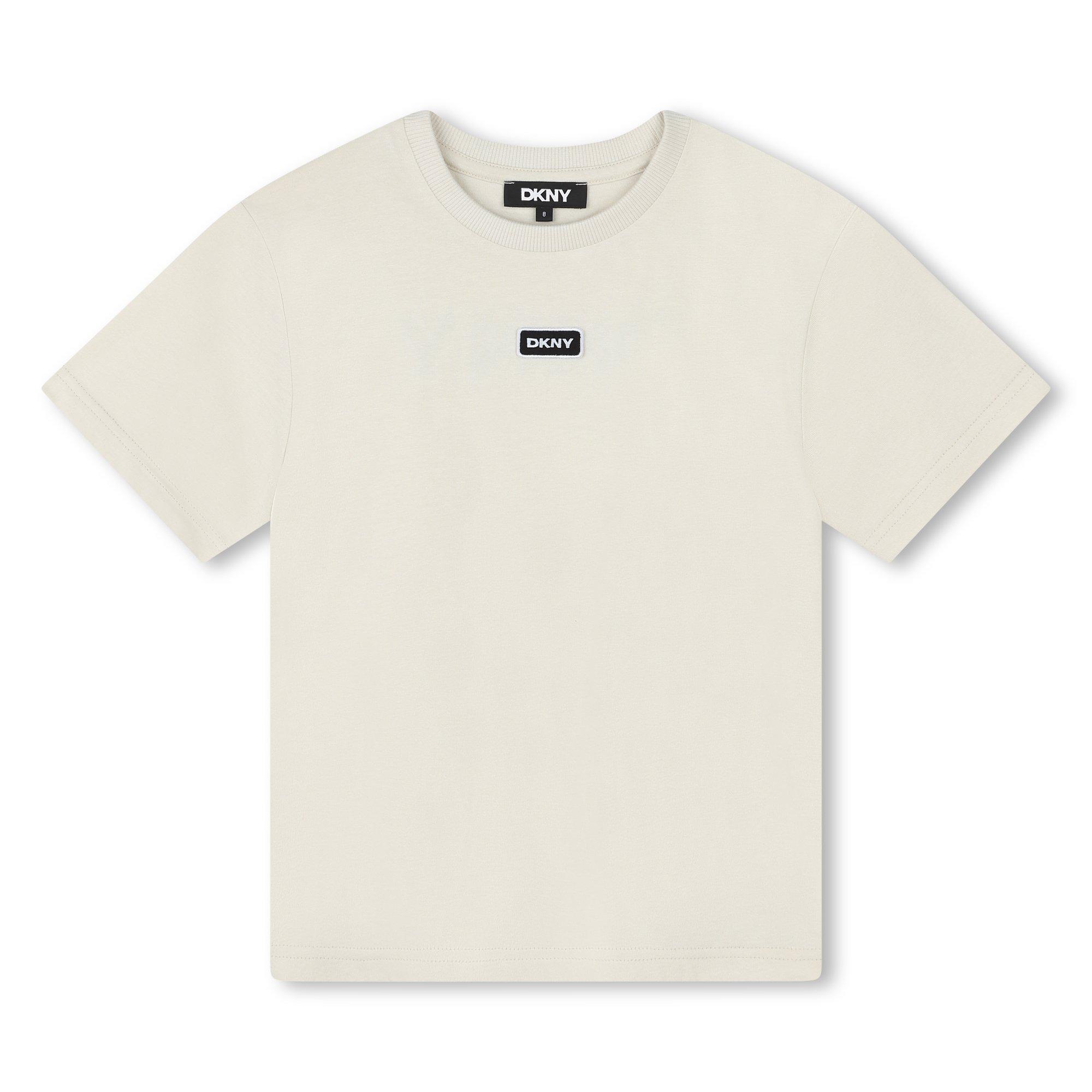 Dkny  Kids ' Small Logo T-Shirt - Light Grey 022 - 8Y