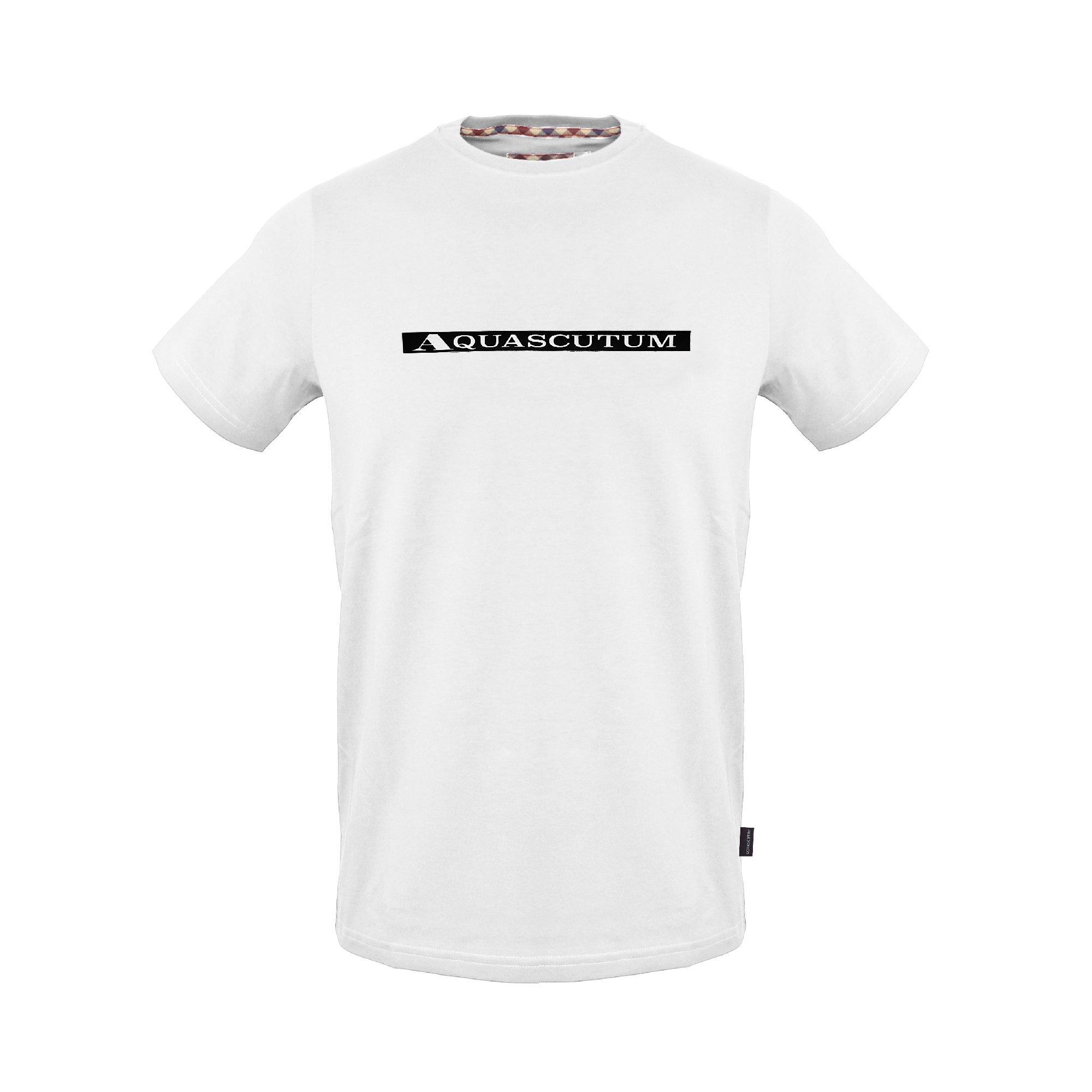 White - Aquascutum - Men's T-Shirt - 1