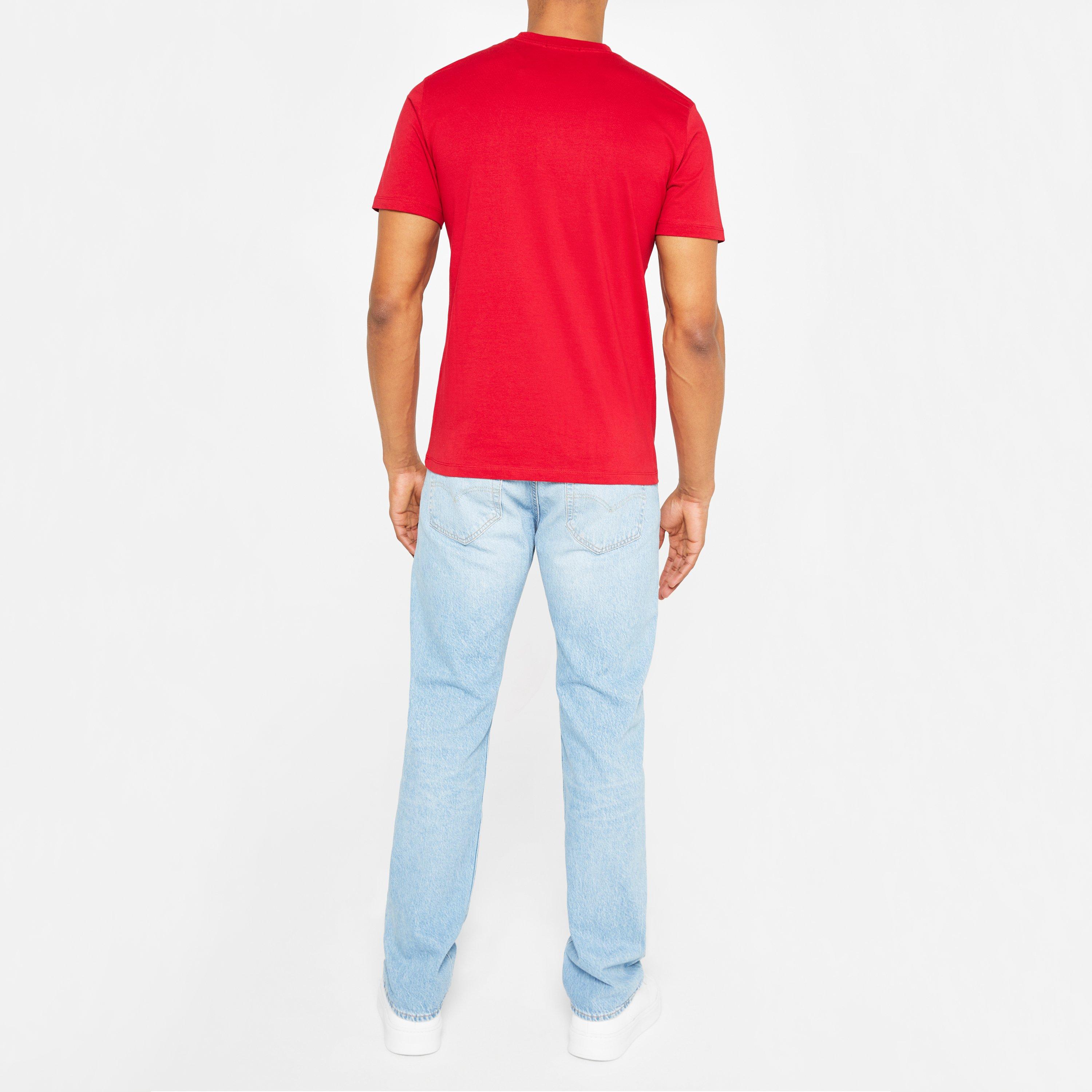 Red 665 - Replay - Small Logo T-shirt - 3