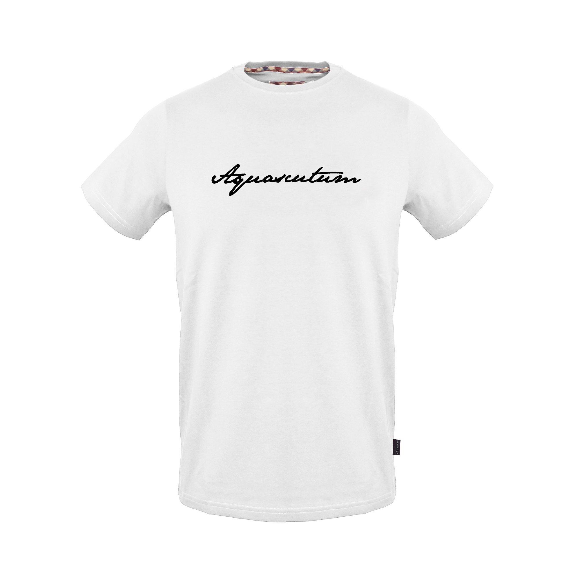 White - Aquascutum - Men's T-Shirt - 1