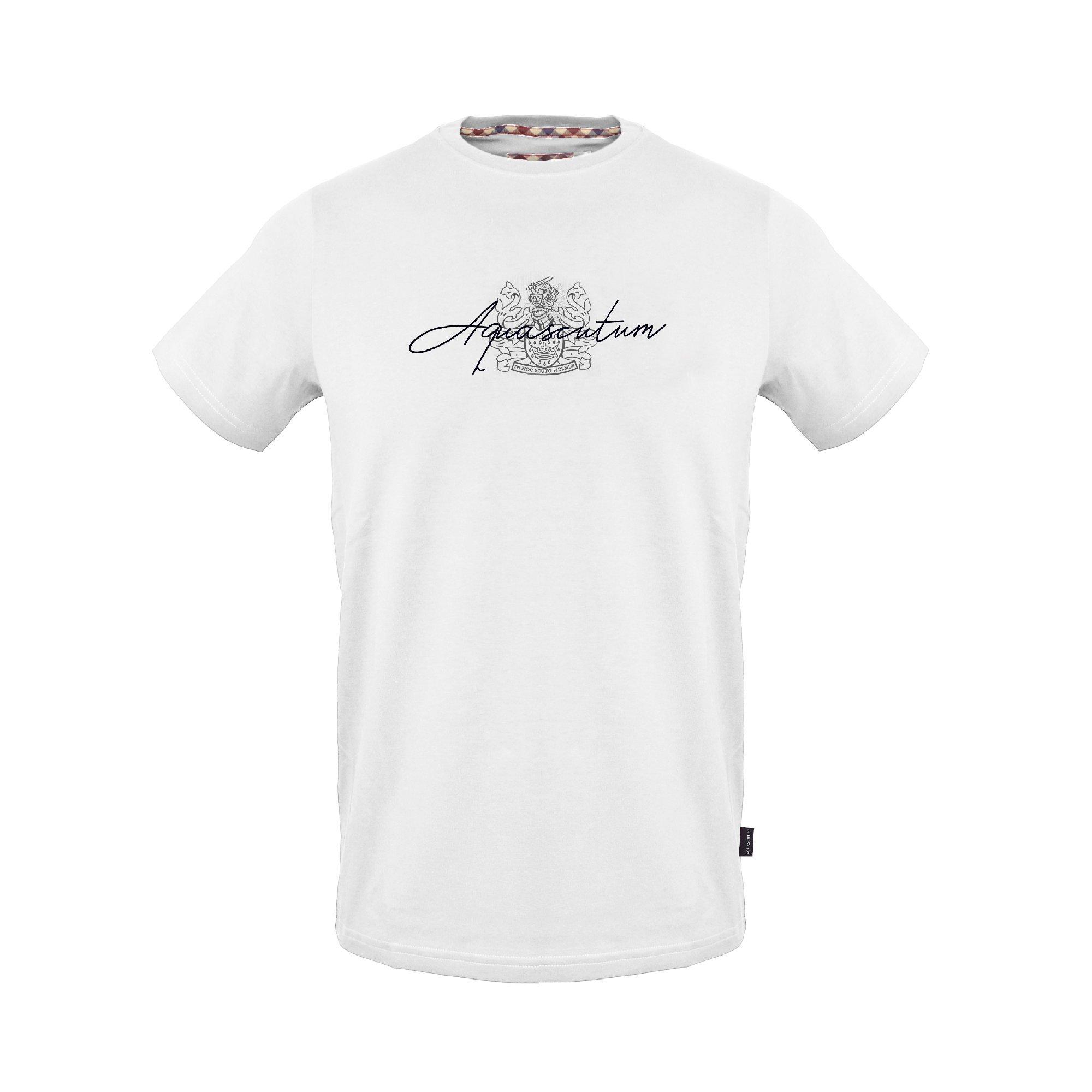 White - Aquascutum - Men's T-Shirt - 1