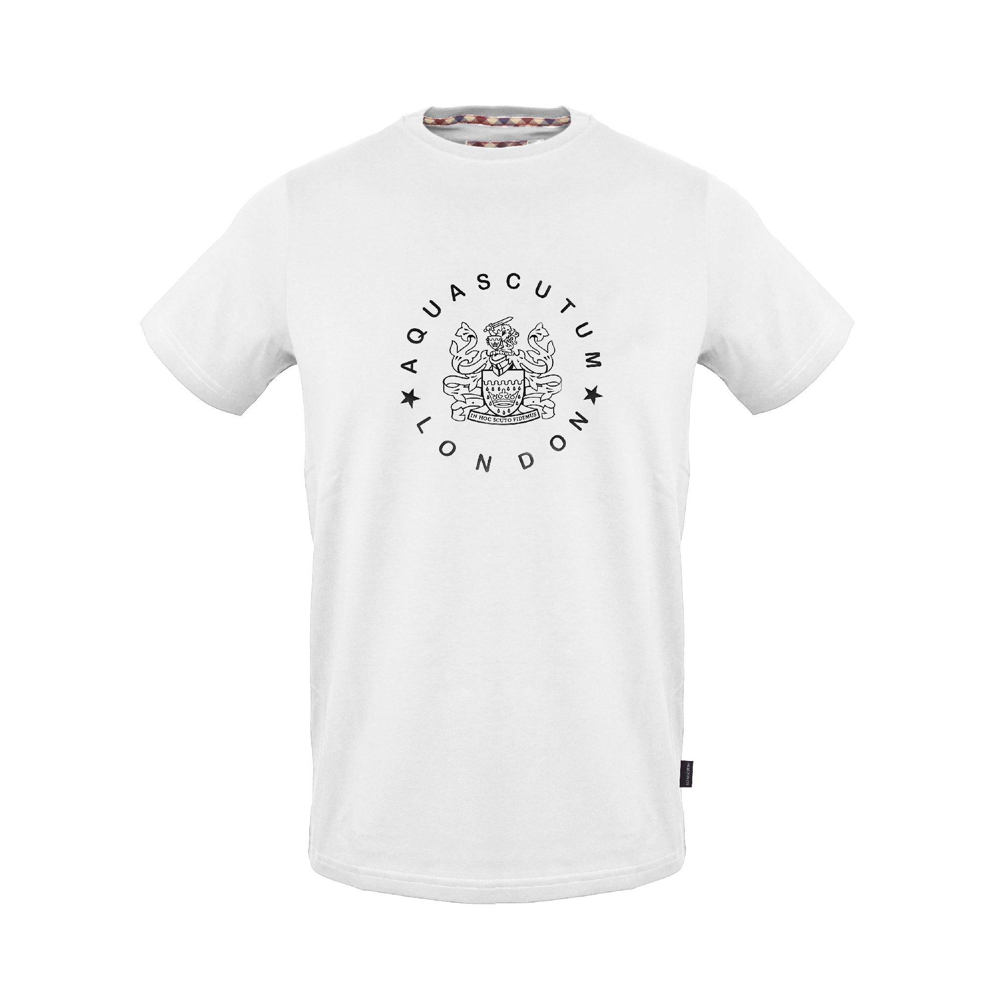 White - Aquascutum - Men's T-Shirt - 1