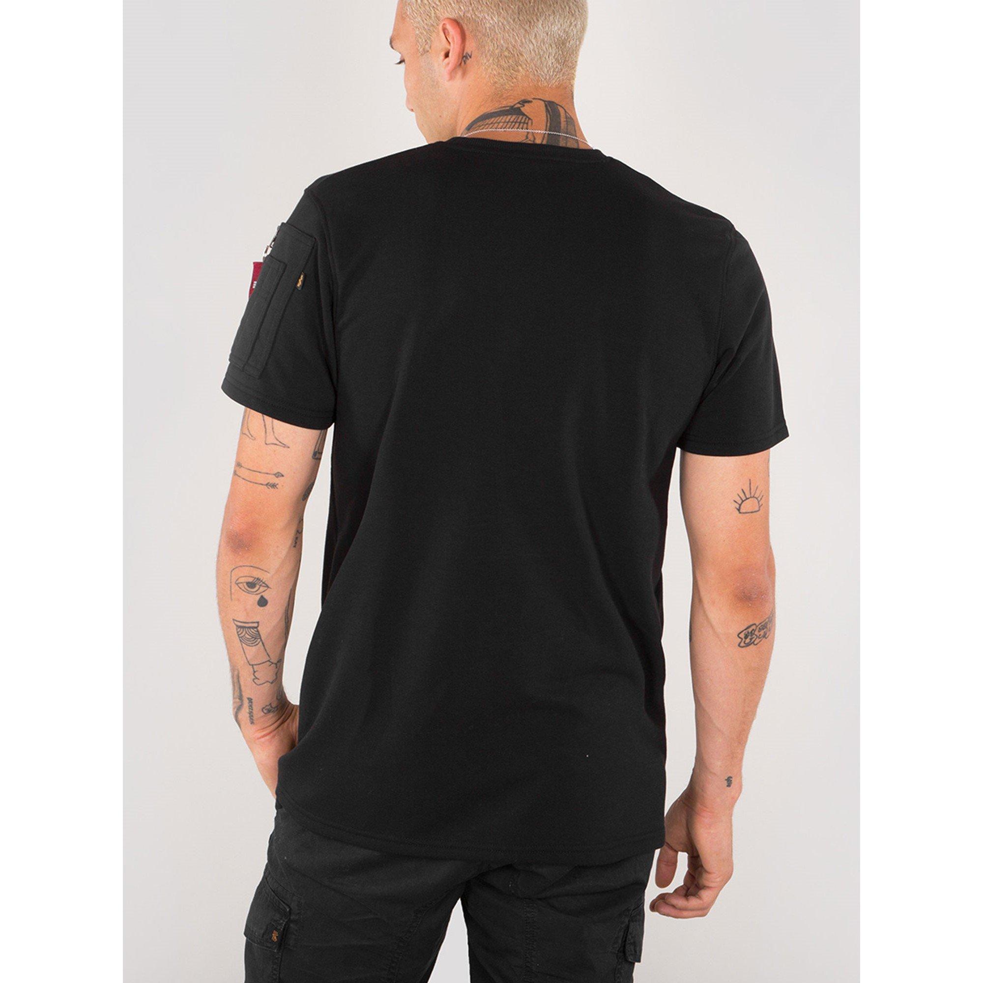 Black - Alpha Industries - X-Fit Heavy T Shirt - 6