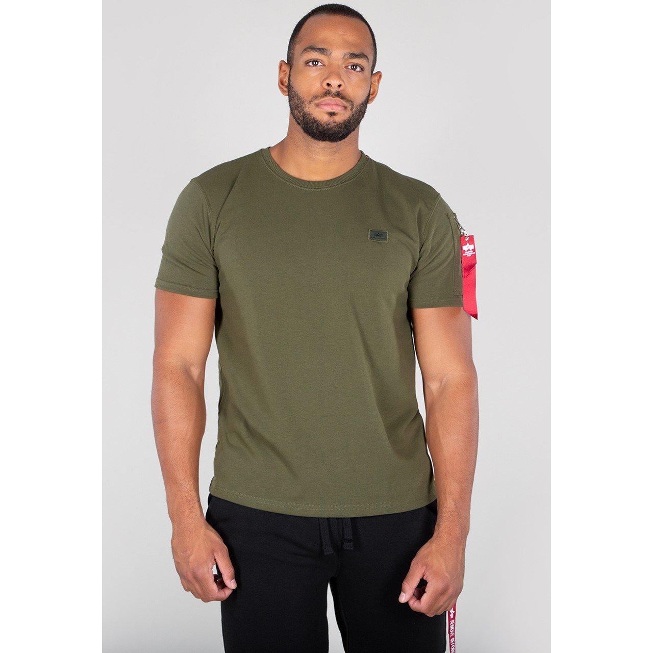 Grøn - Alpha Industries - X-Fit Heavy T Shirt - 1