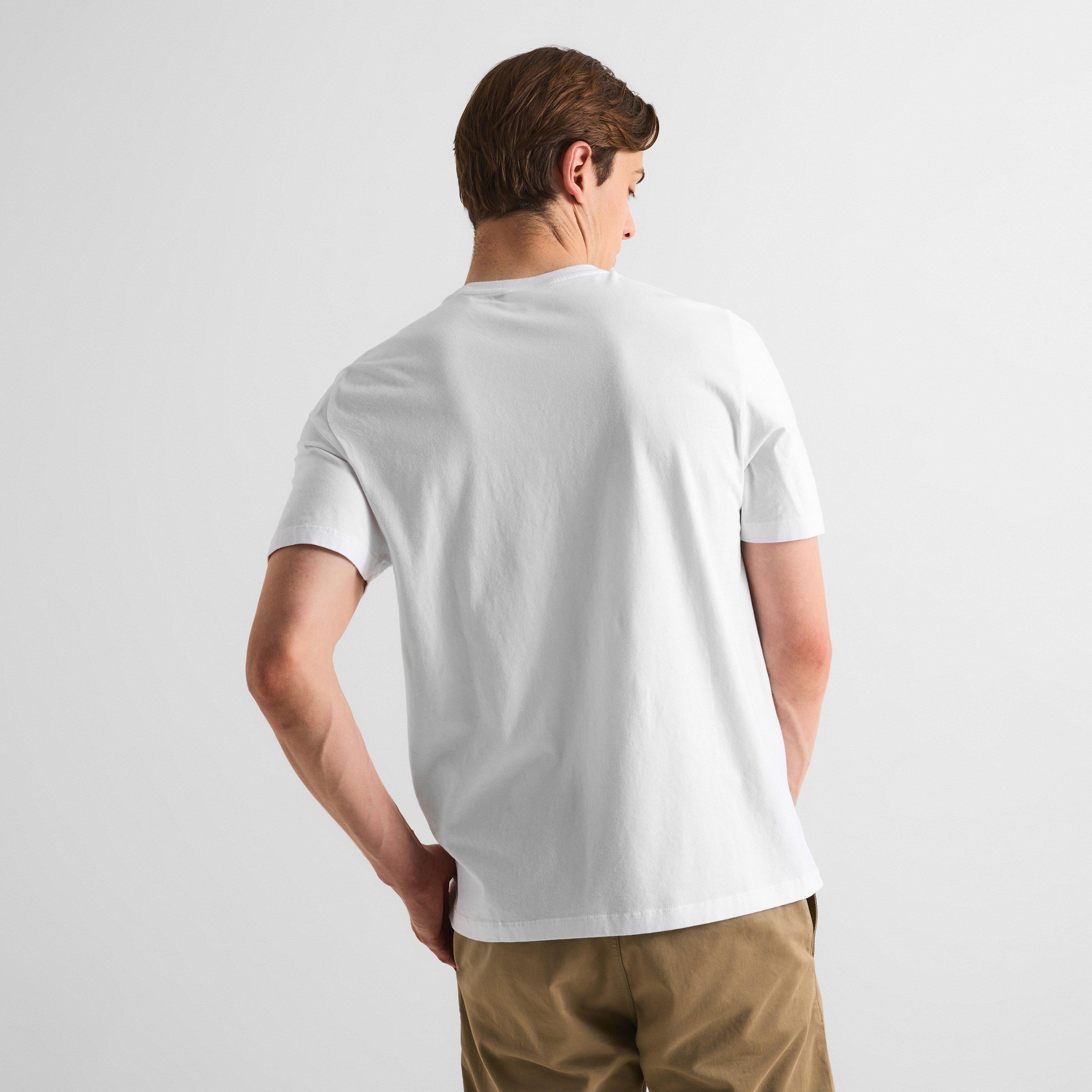 White - Maison Kitsune - Men's Fox Hood T-Shirt - 4