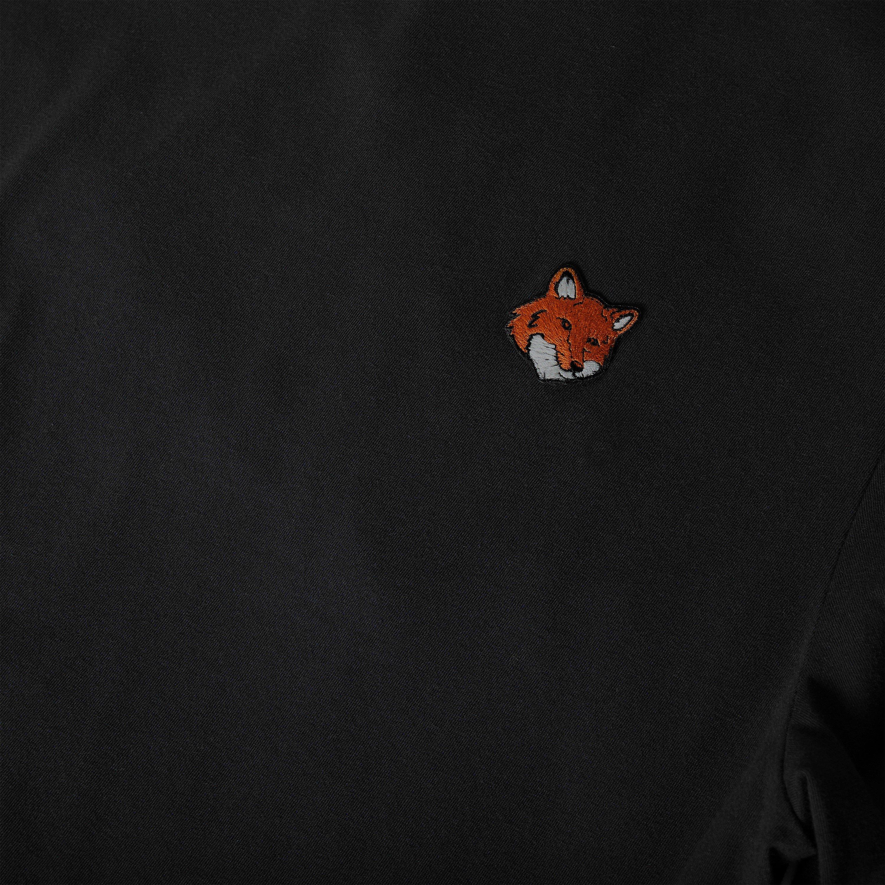 Black - Maison Kitsune - Men's Fox Hood T-Shirt - 3