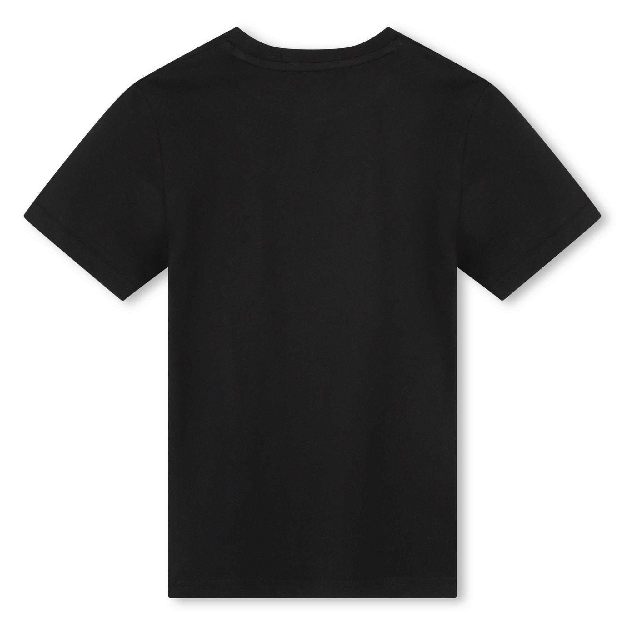 Schwarz 09B - DKNY - Unisex Kids' Logo Regular Fit T-Shirt - 2