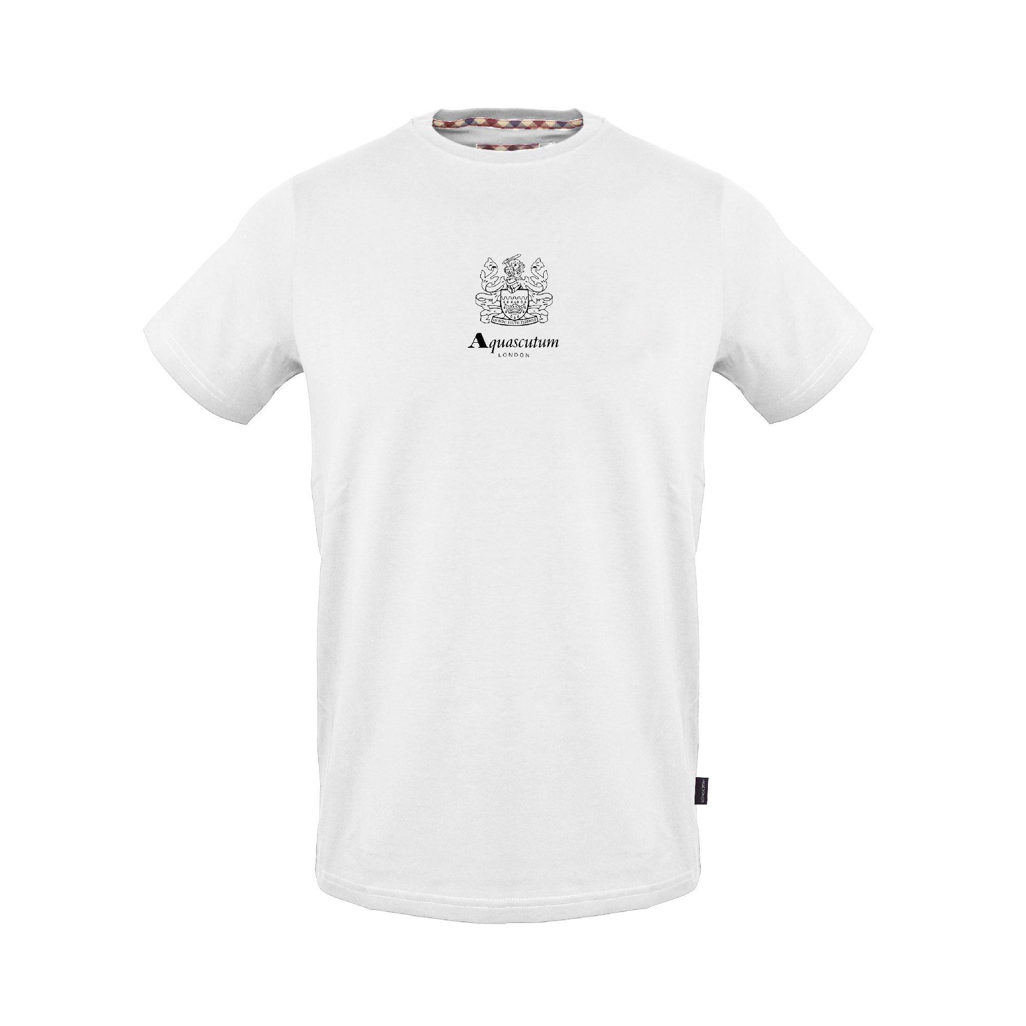 White - Aquascutum - Men's T-Shirt - 1