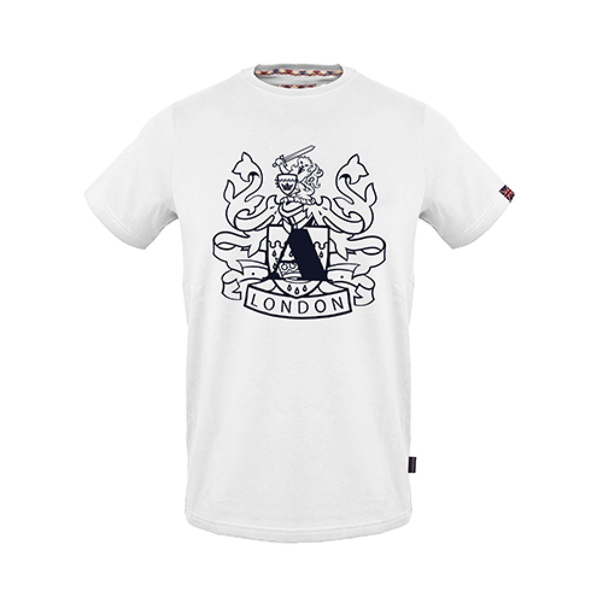 White - Aquascutum - Men's T-Shirt - 1
