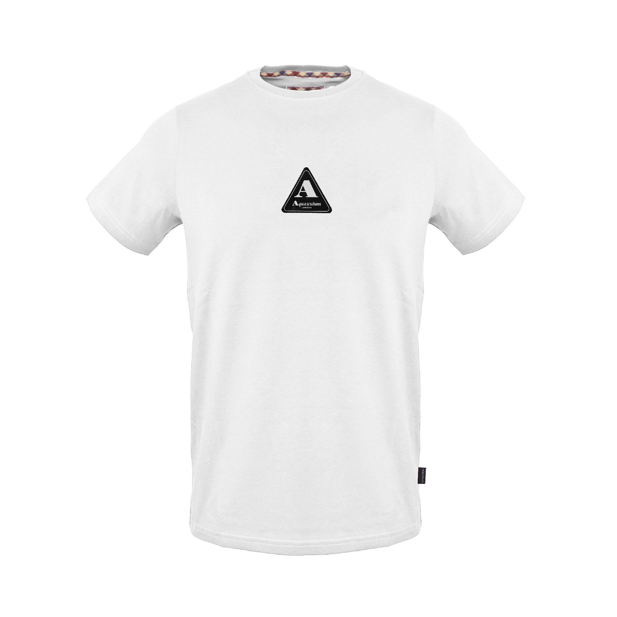 White - Aquascutum - Men's T-Shirt - 1