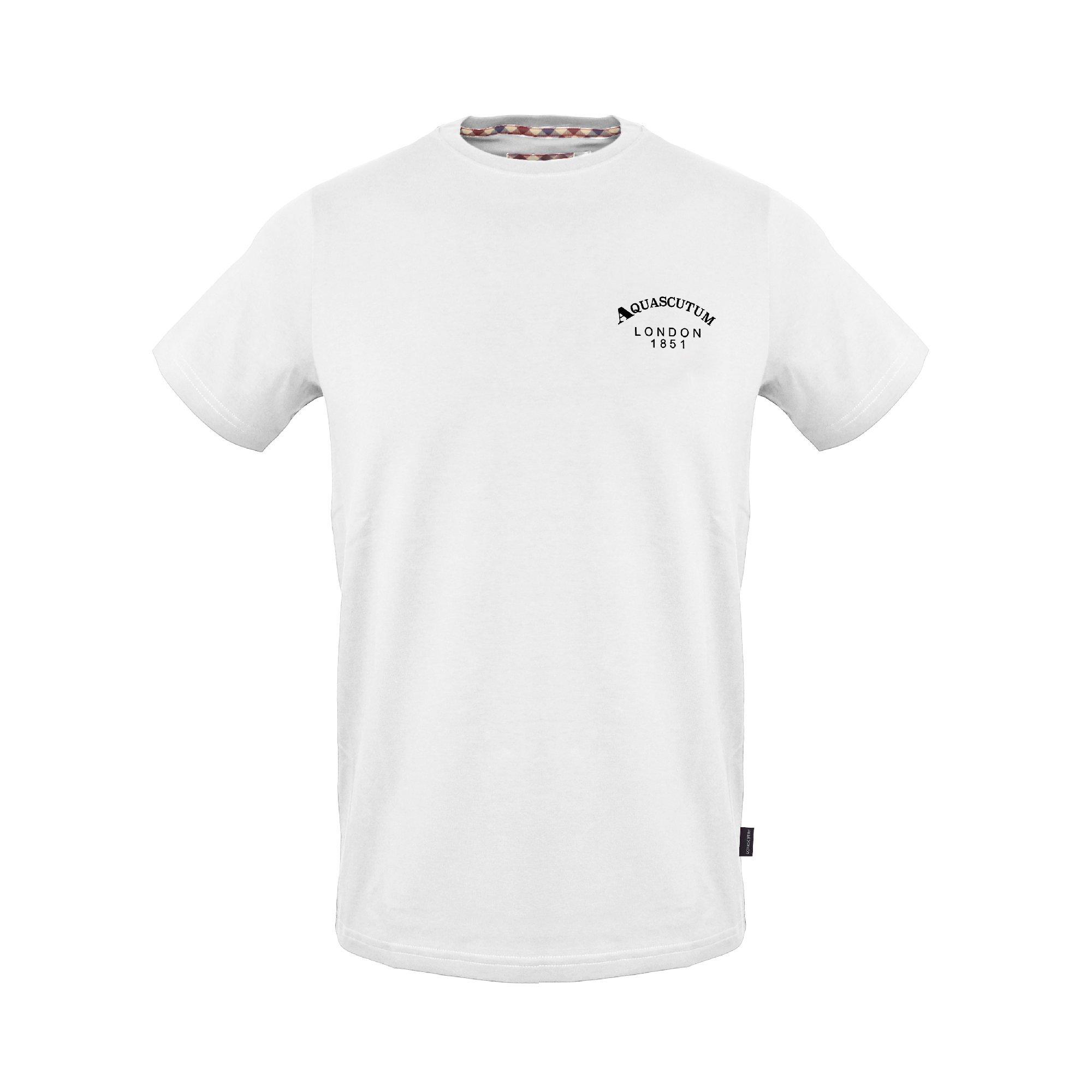 White - Aquascutum - Men's T-Shirt - 1