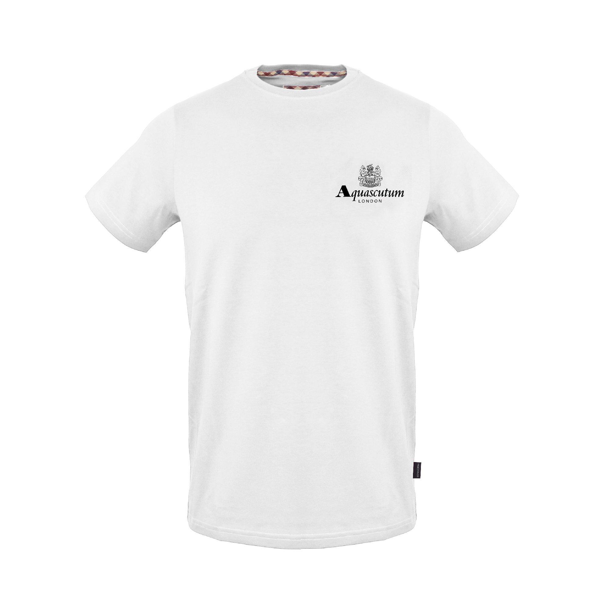 White - Aquascutum - Men's T-Shirt - 1
