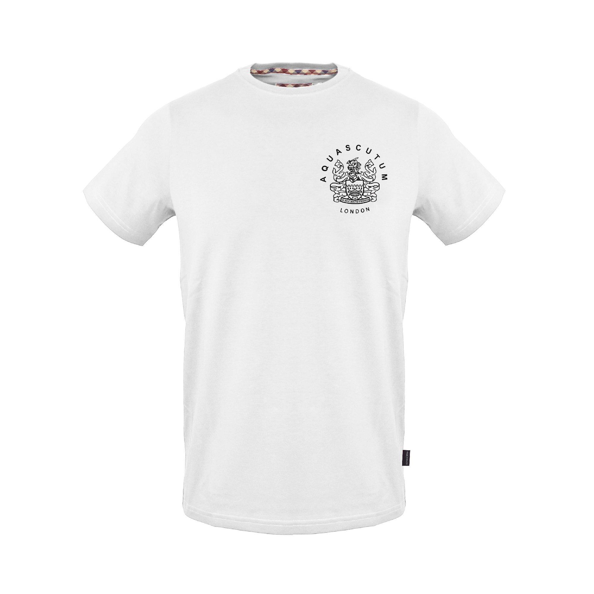 White - Aquascutum - Men's T-Shirt - 1