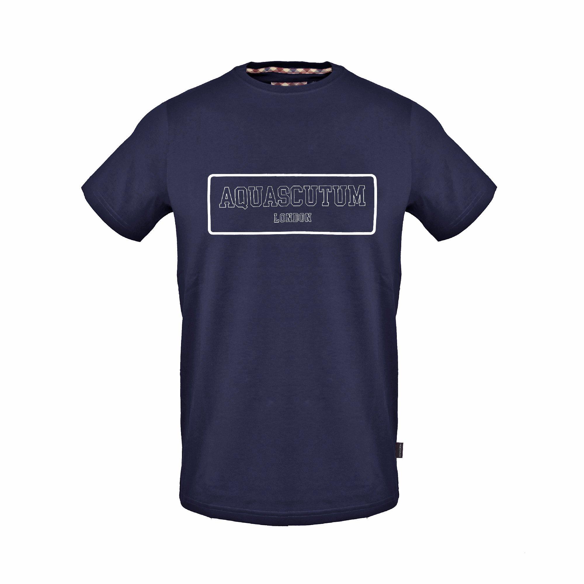 Aquascutum Men's Navy T