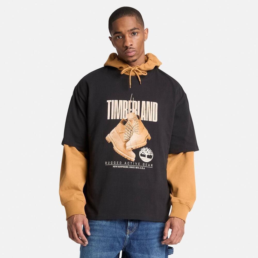 Timberland Men's Graphic Cotton T-Shirt