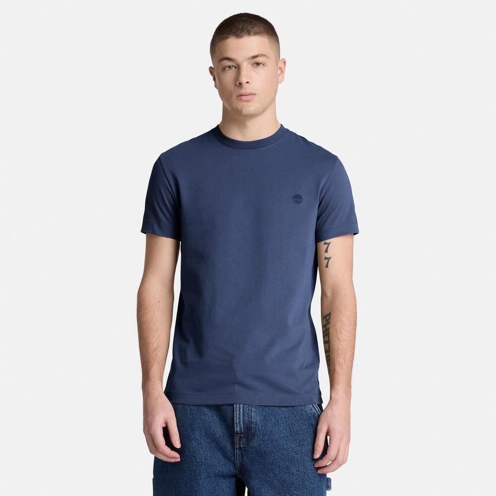 Navy - Timberland - Timb Dunstan Tee Sn00 - 1