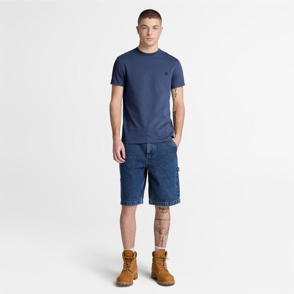 Navy - Timberland - Timb Dunstan Tee Sn00 - 4