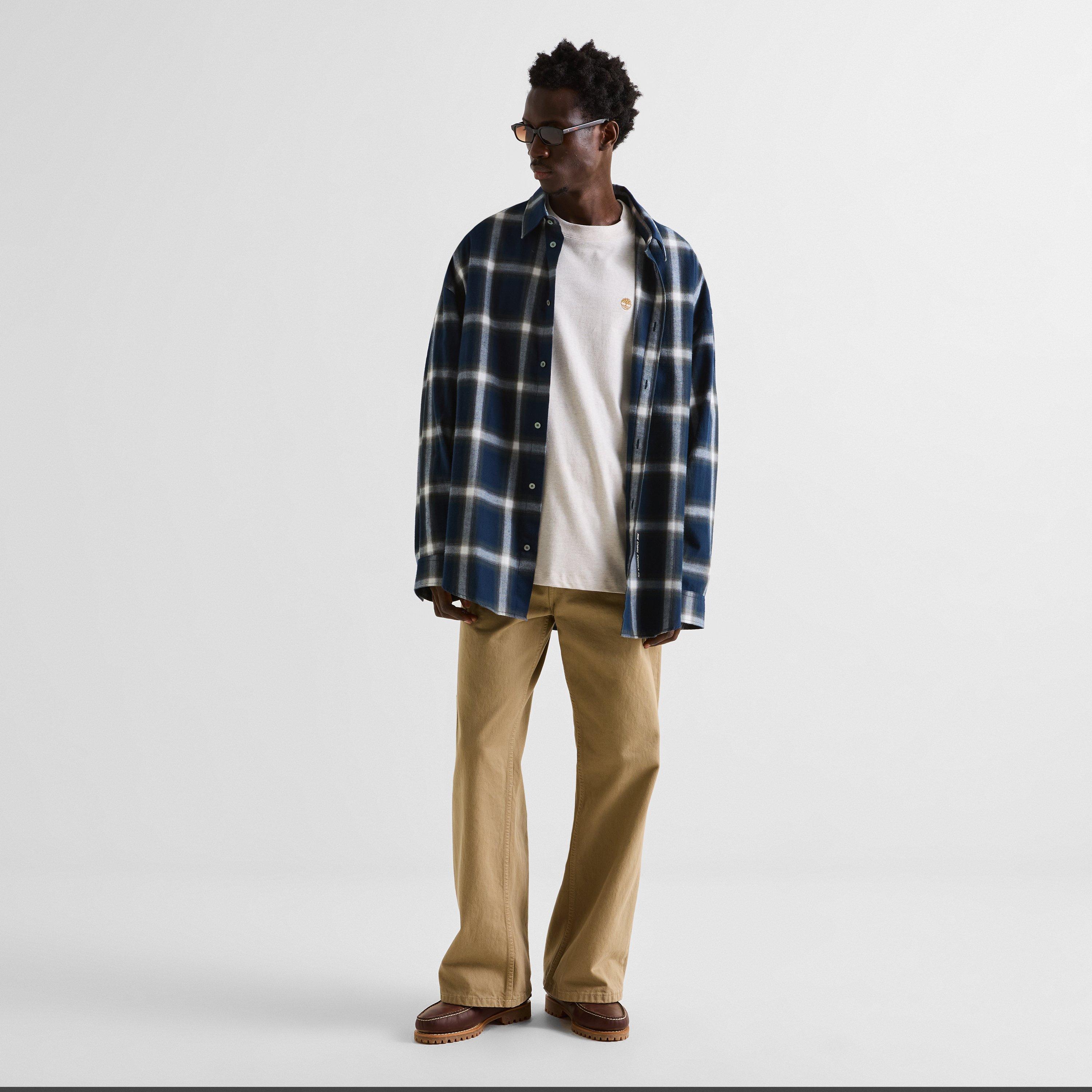 Oatmeal - Timberland - Dunstan Tee Relaxed Mens - 6
