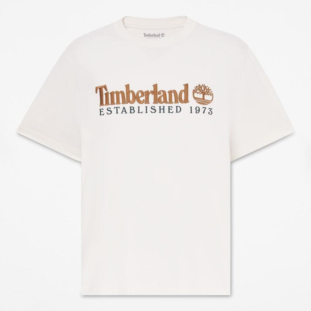 Vintage White - Timberland - Timb Est. Tee Sn64 - 5