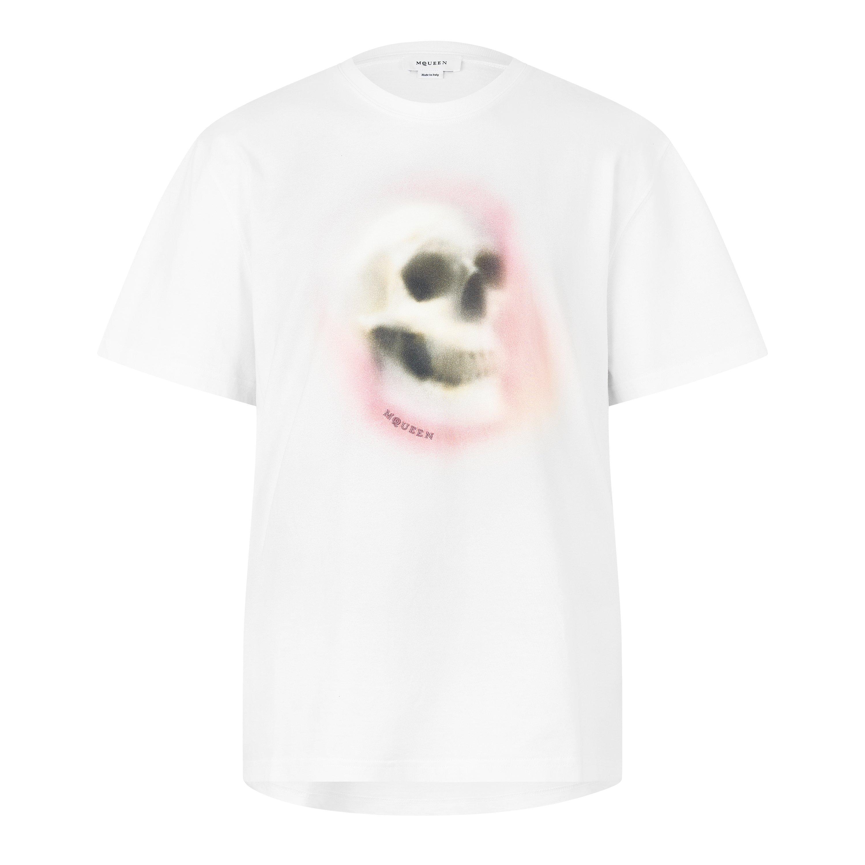 White - Alexander McQueen - Alex Skull Tee Sn64 - 1