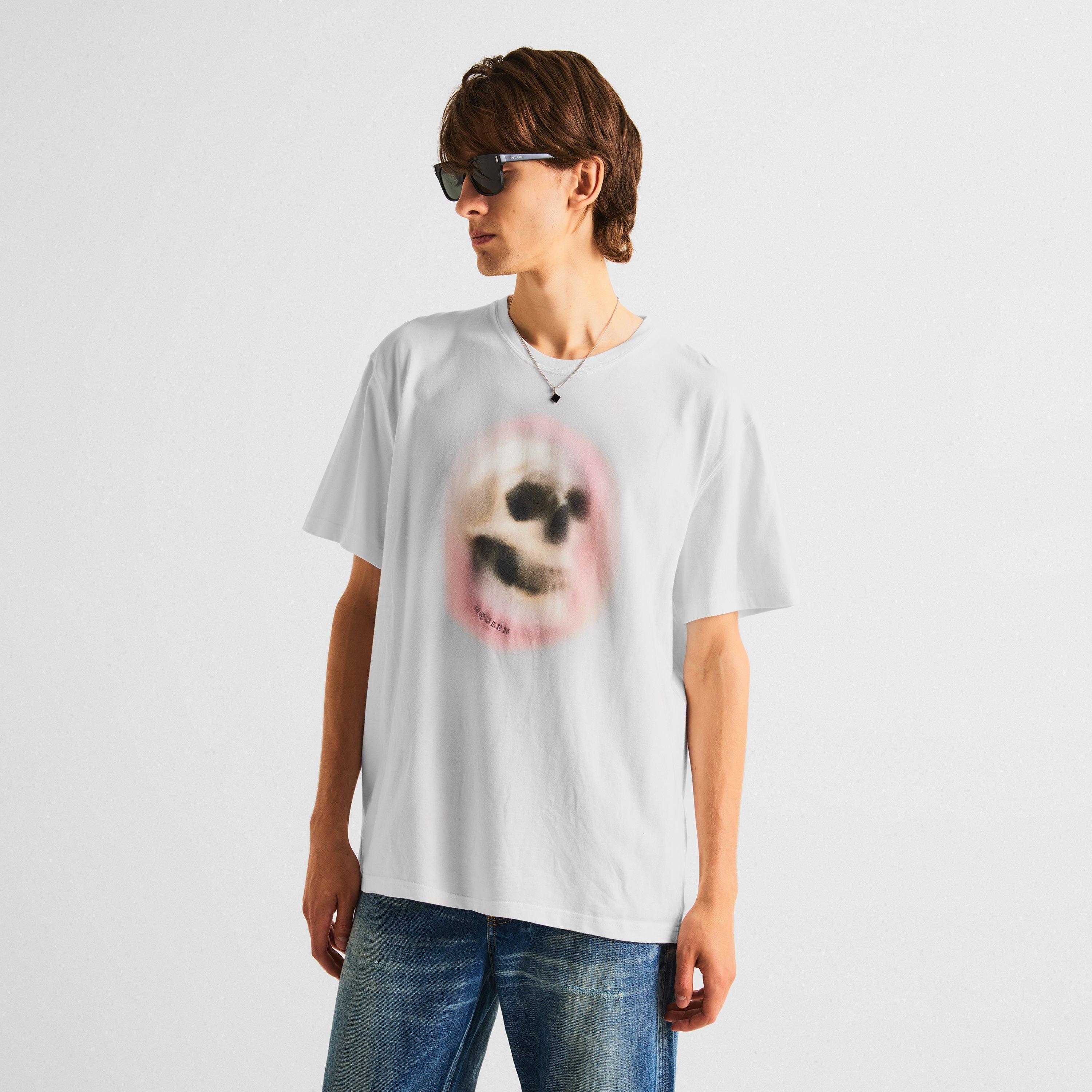 White - Alexander McQueen - Alex Skull Tee Sn64 - 3
