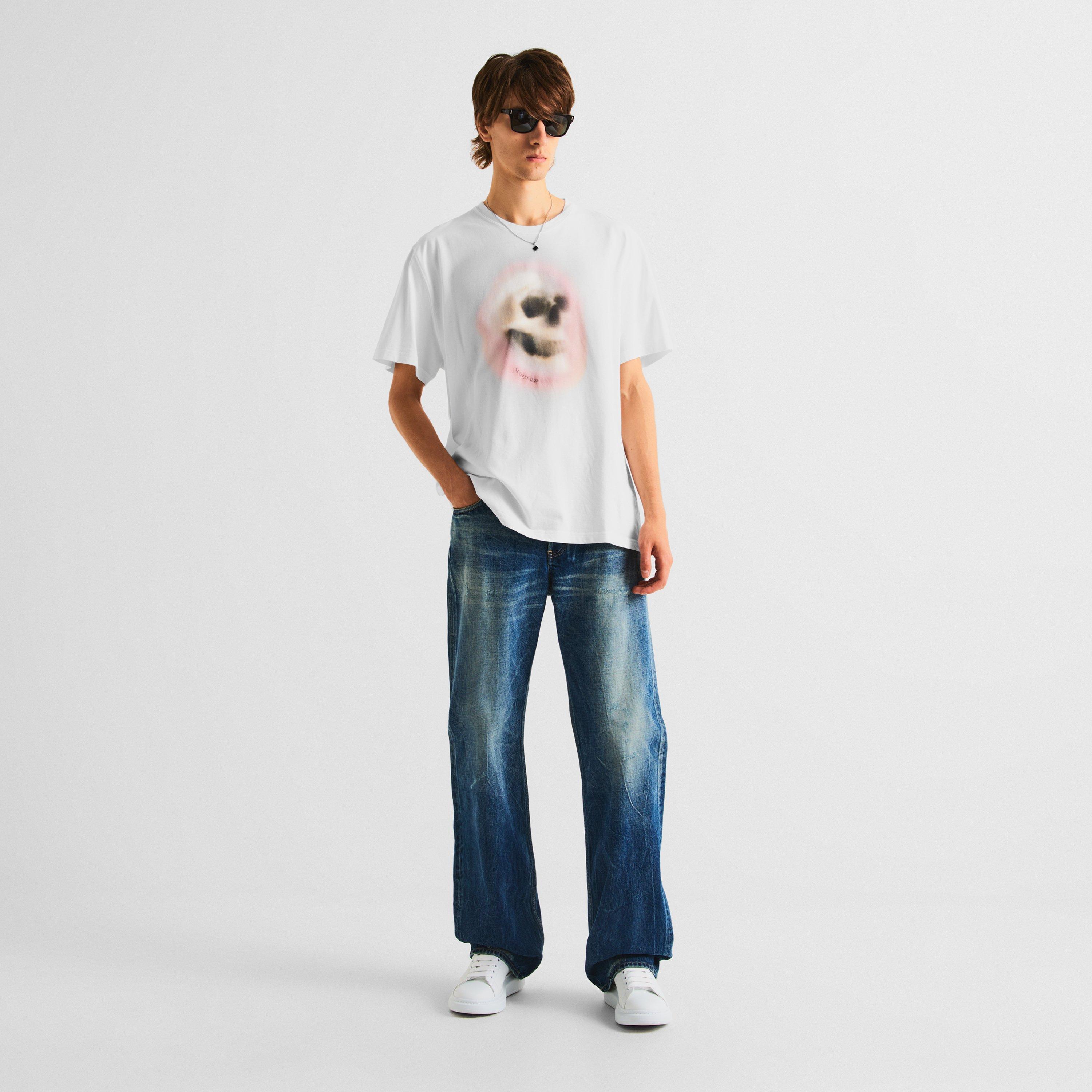 White - Alexander McQueen - Alex Skull Tee Sn64 - 6