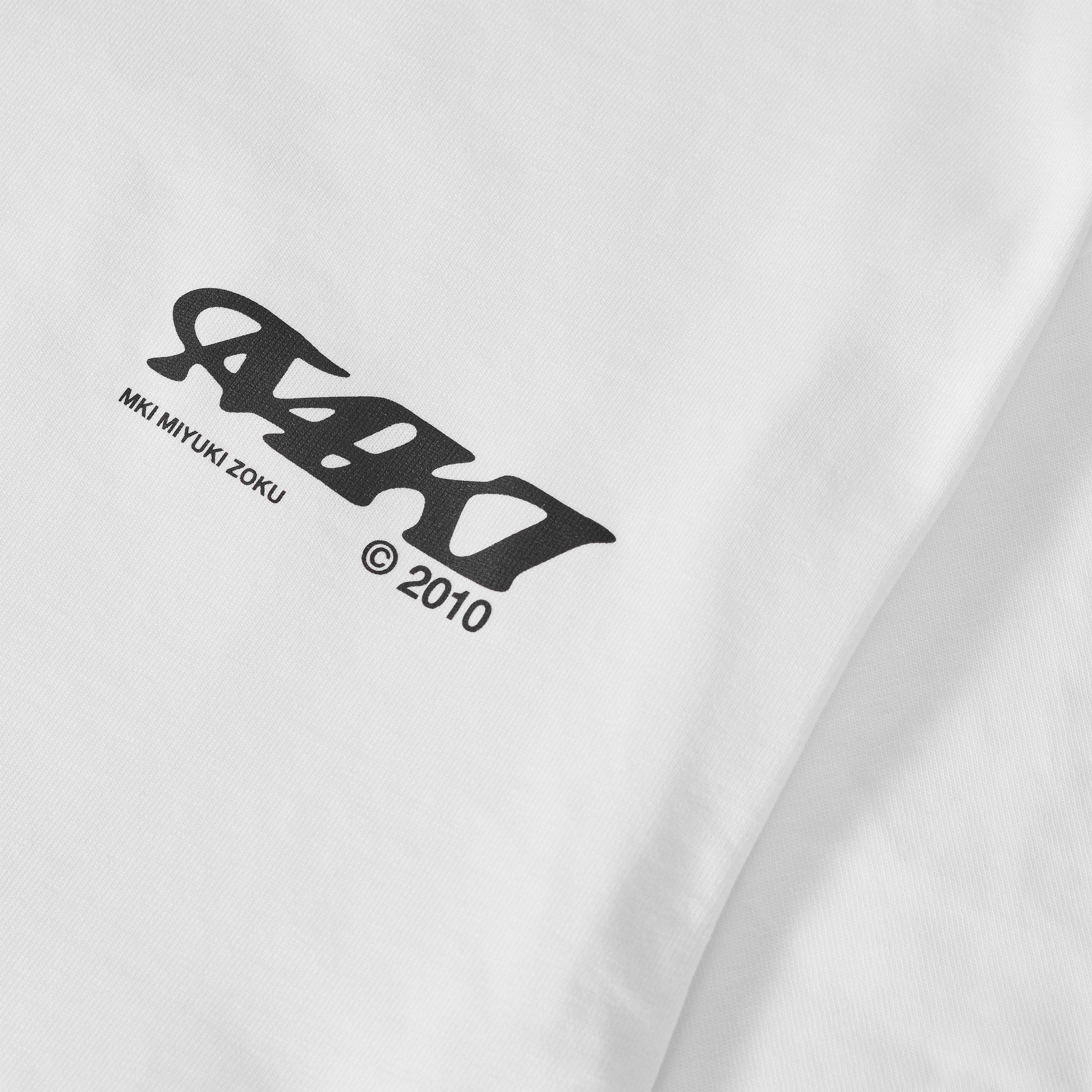 White - MKI MIYUKI ZOKU - Men's Stack Oversized Fit T-Shirt - 5