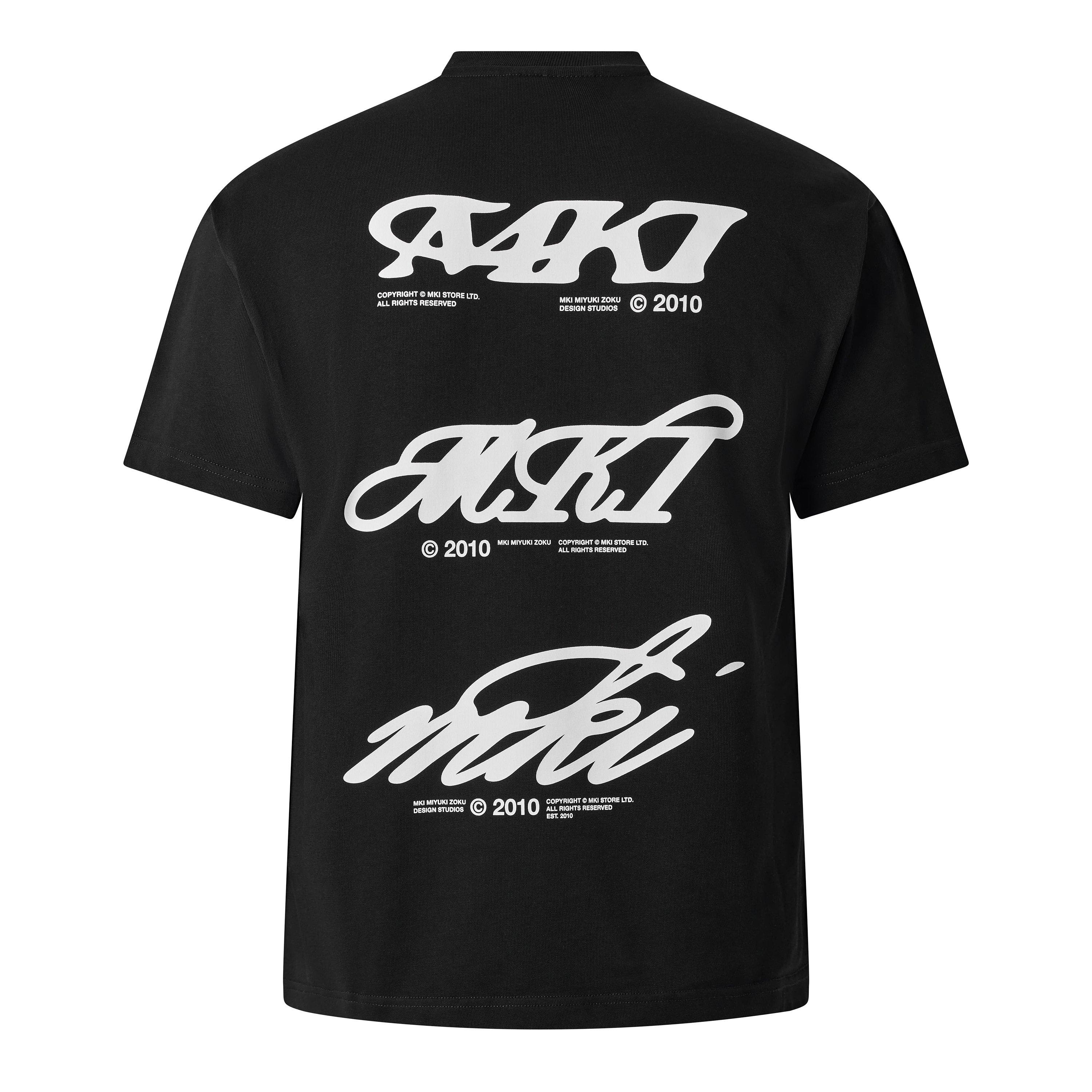 Black - MKI MIYUKI ZOKU - Men's Stack Oversized Fit T-Shirt - 2
