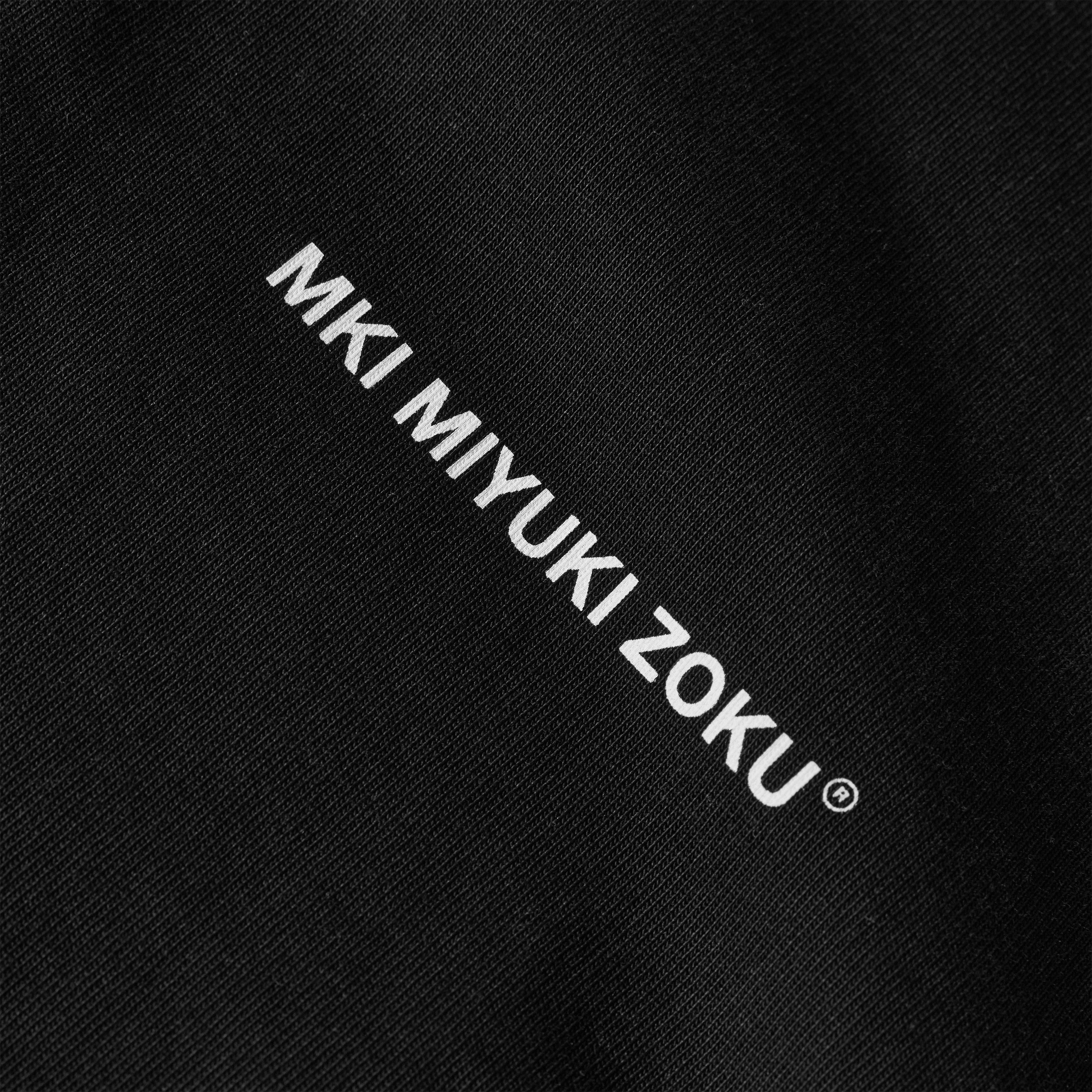 Black - MKI MIYUKI ZOKU - Men's Flight Oversized T-Shirt - 5