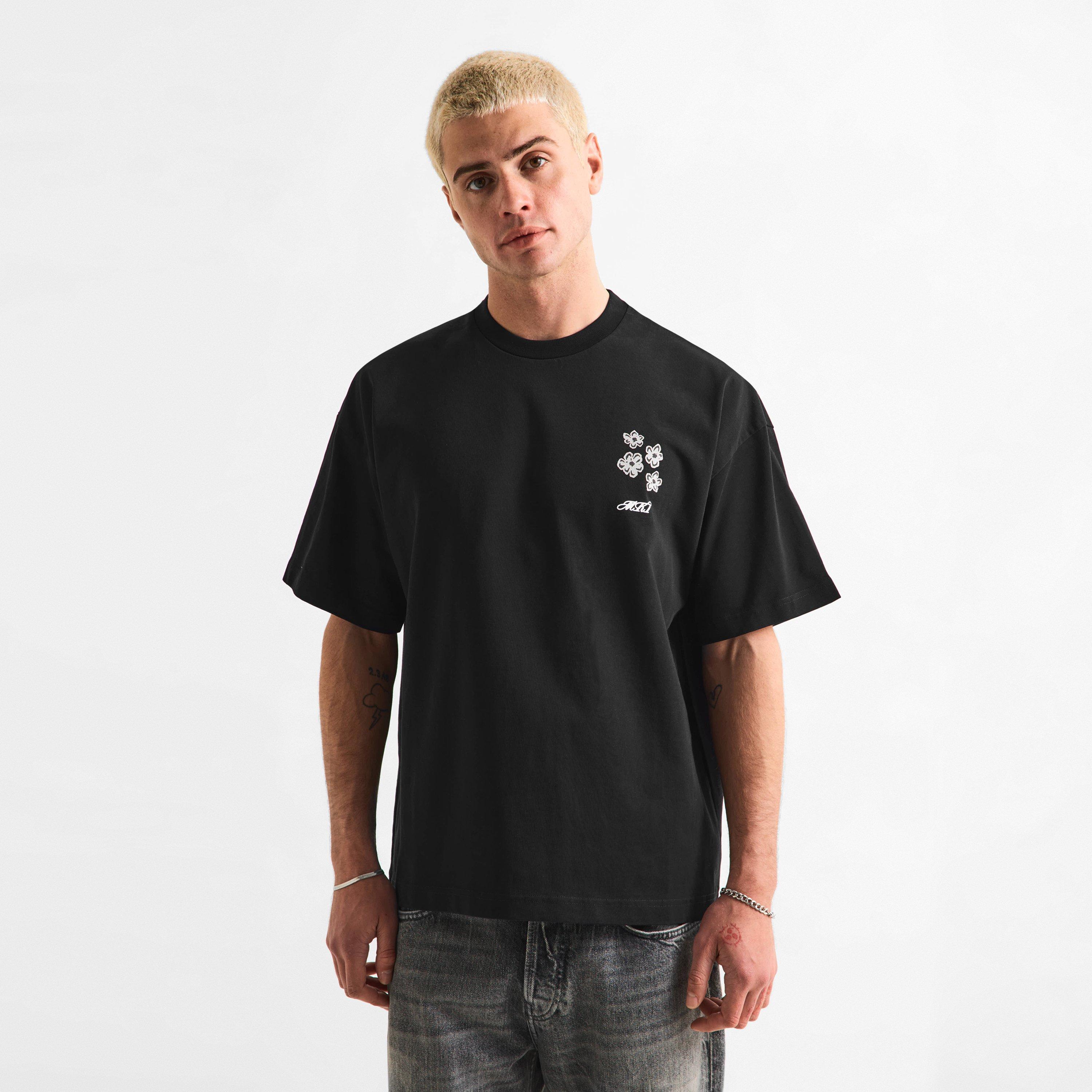 MKI Men's Hibiscus Oversized Fit T-Shirt | Flannels