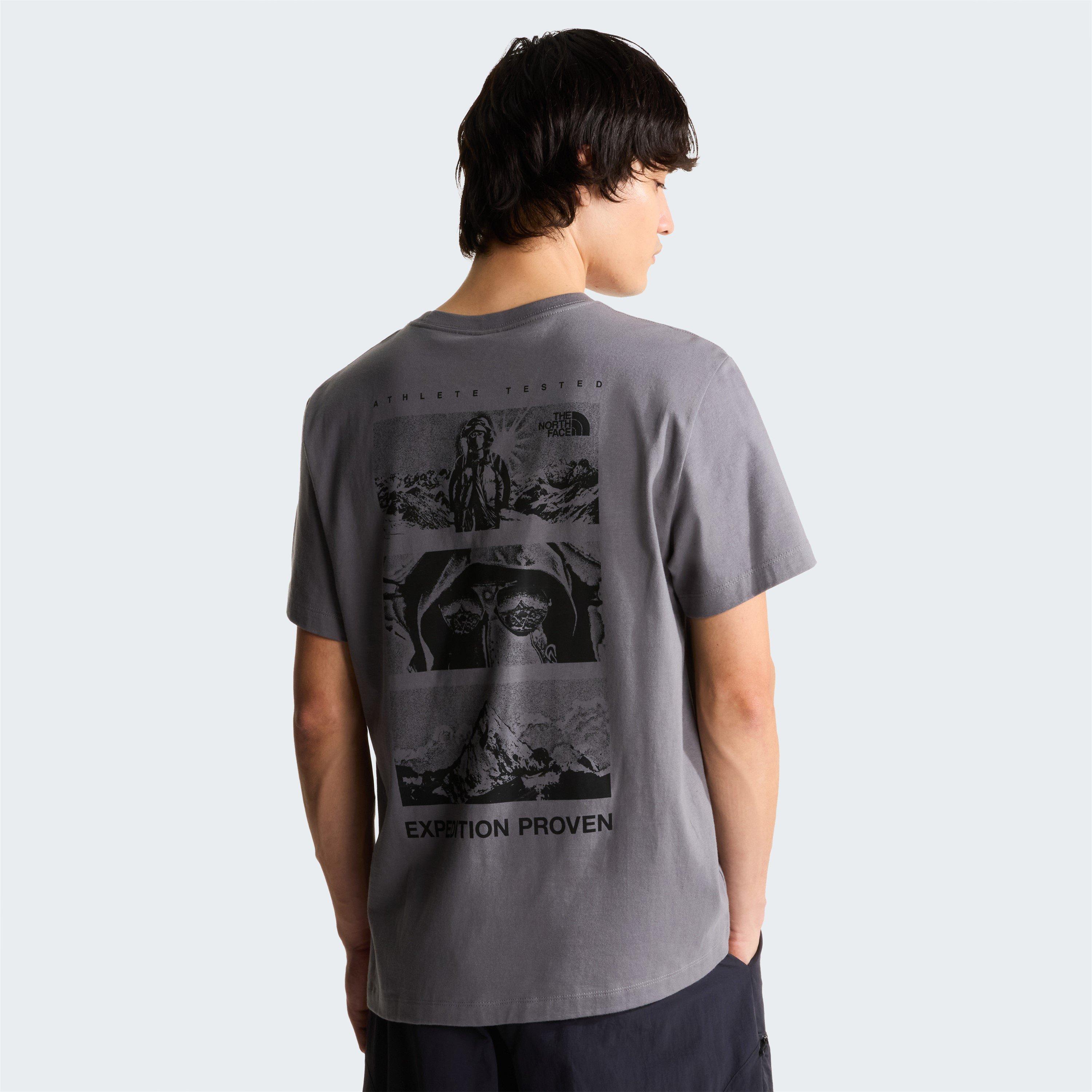 Smoke Pearl/Blk - The North Face - TNF 60th Ani 2 Tee Mens - 3