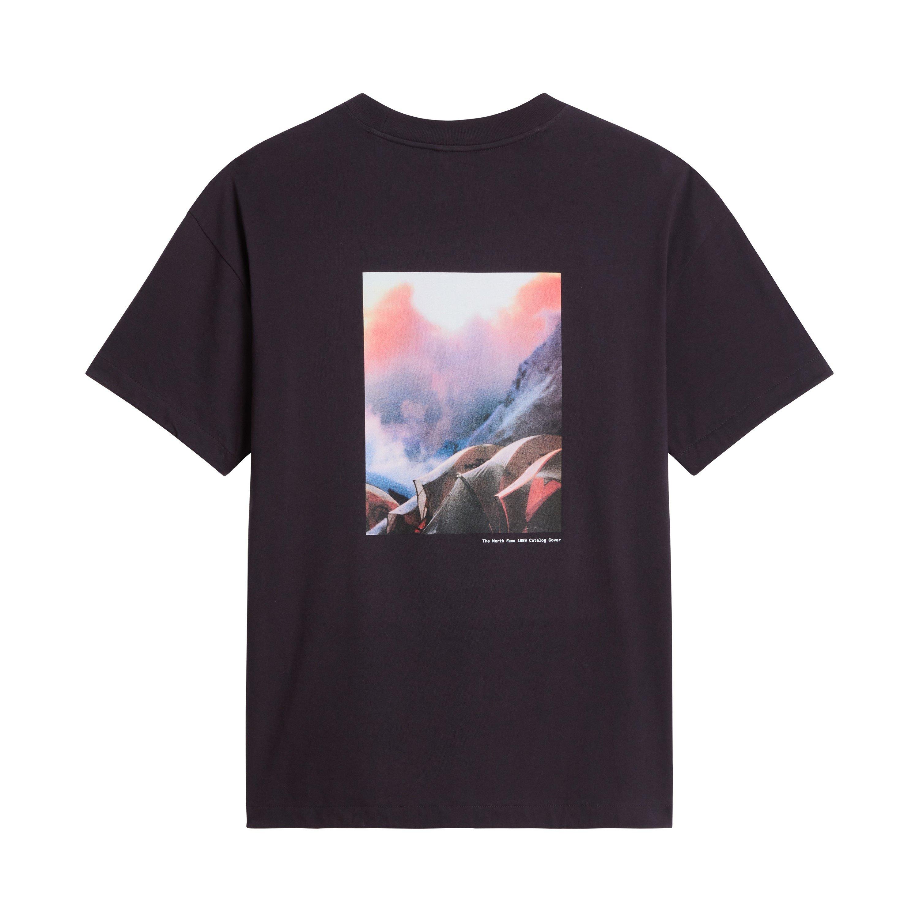 Obsidian Black - The North Face - Mens Red Box Graph Tee - 1