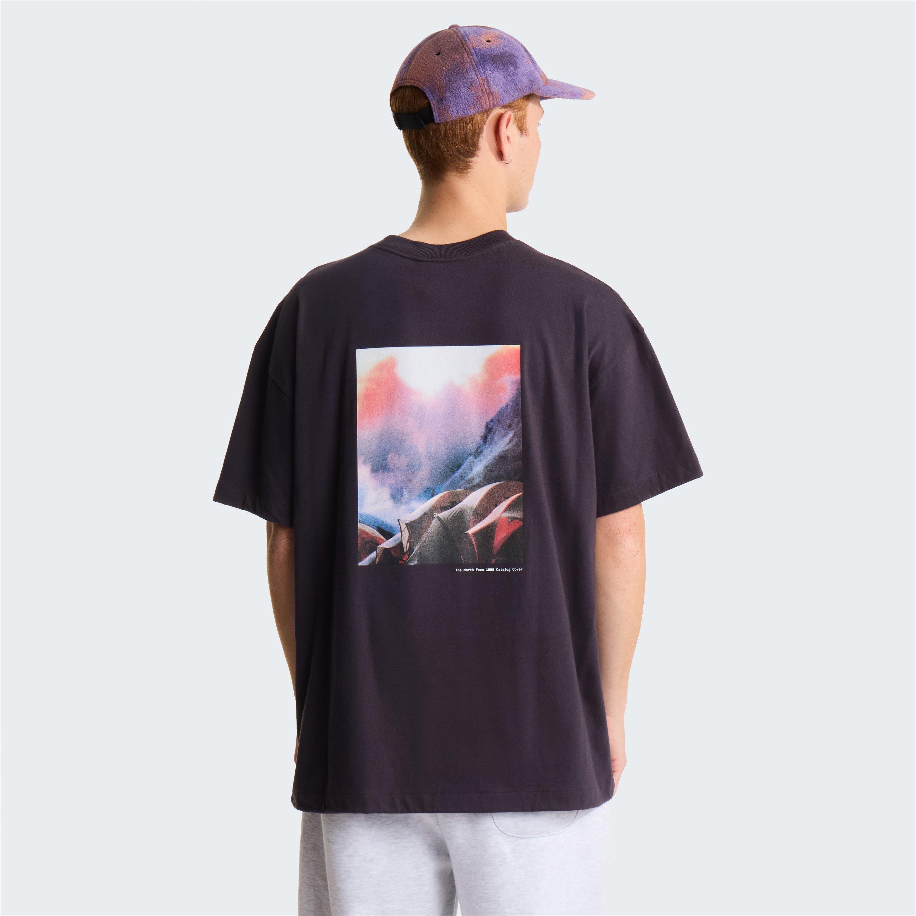 Obsidian Black - The North Face - Mens Red Box Graph Tee - 3
